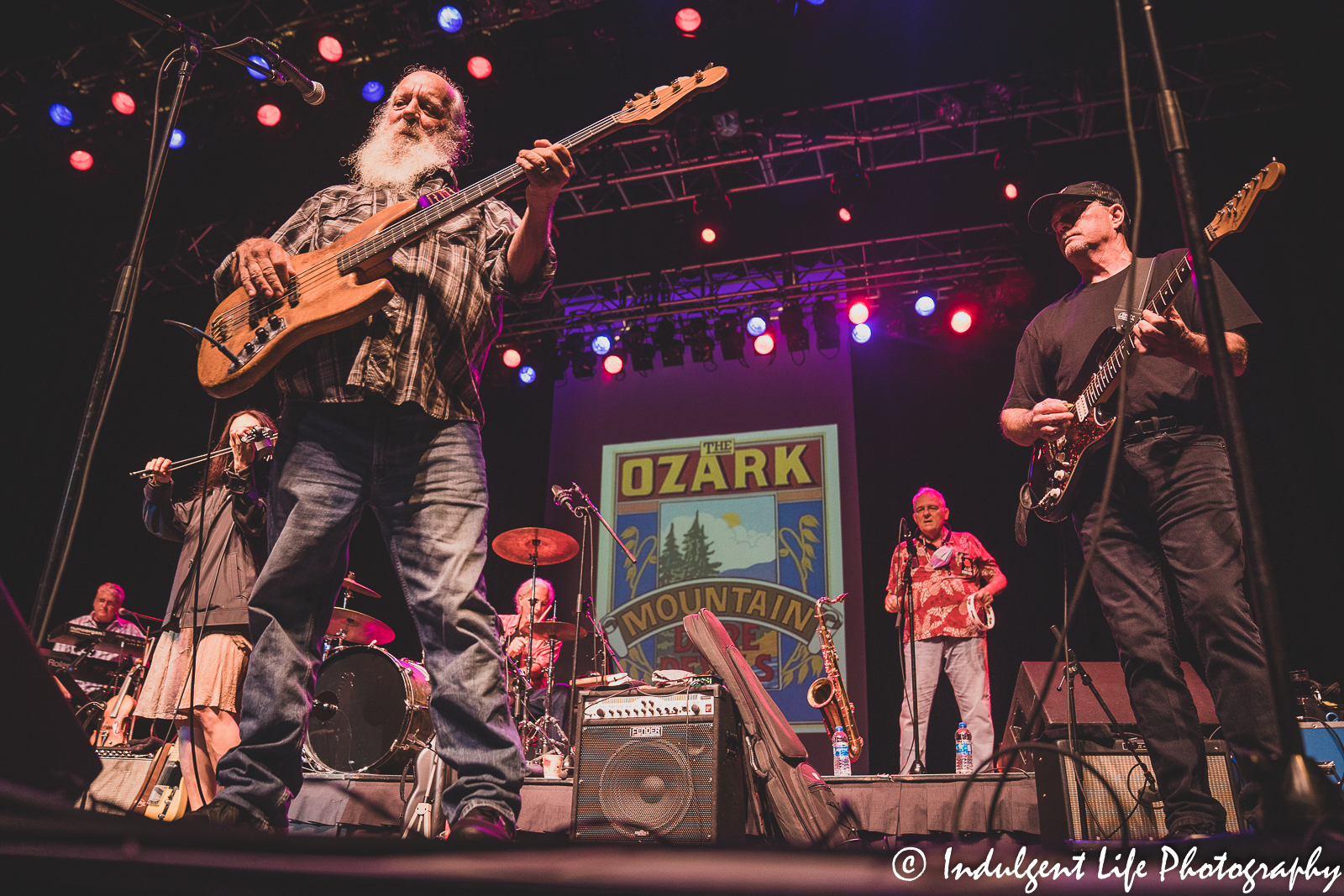 The Ozark Mountain Daredevils performing live at Star Pavilion inside of Ameristar Casino in Kansas City, MO on August 21, 2021.