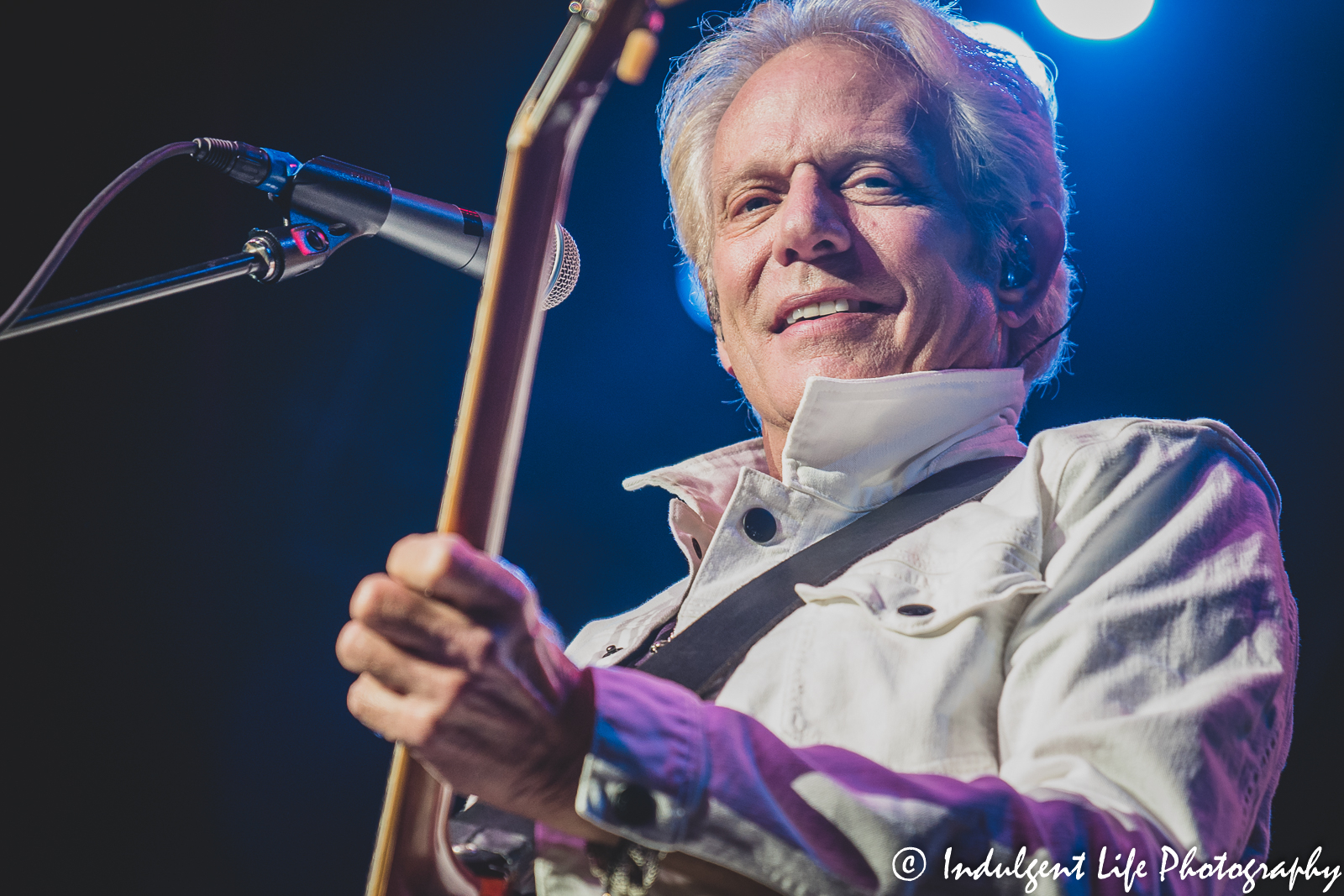 Former Eagles lead guitarist Don Felder live on stage at Ameristar Casino's Star Pavilion in Kansas City, MO on September 25, 2021.