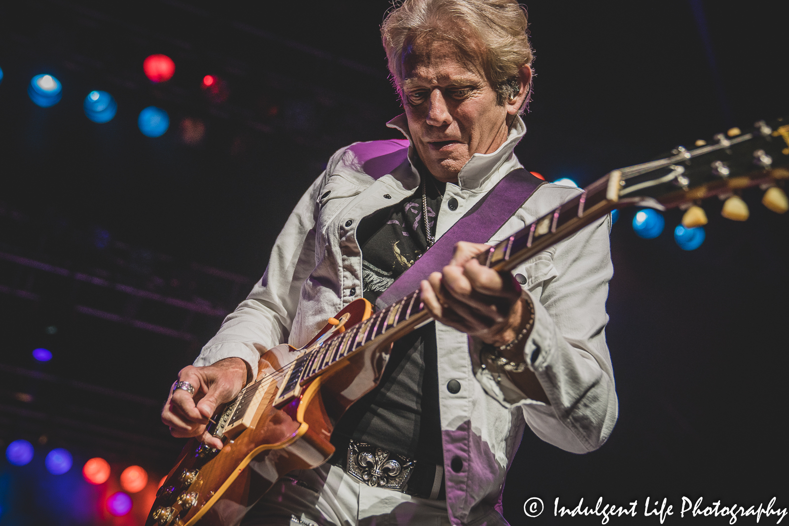 Guitarist Don Felder of the Eagles live in concert at Ameristar Casino's Star Pavilion in Kansas City, MO on September 25, 2021.