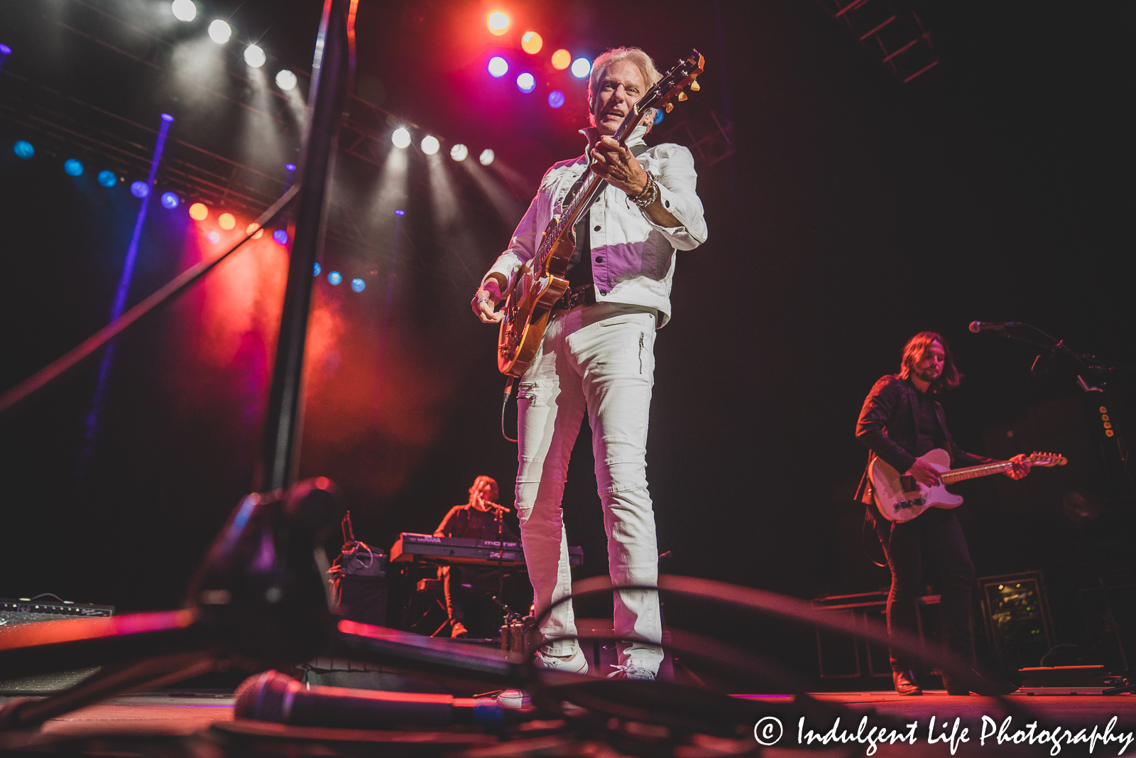 Guitarist Don Felder and band playing live at Ameristar Casino Hotel Kansas City on September 25, 2021.