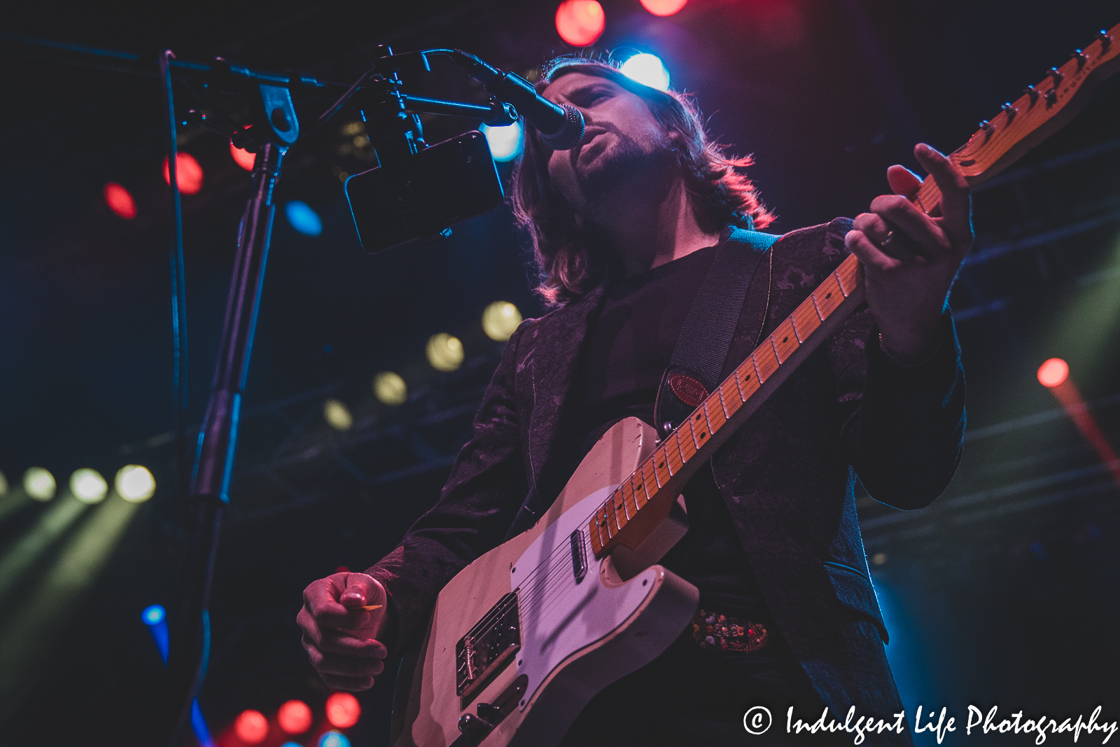 Guitarist David Myhre of the Don Felder band live in concert at Star Pavilion inside of Ameristar Casino in Kansas City, MO on September 25, 2021.