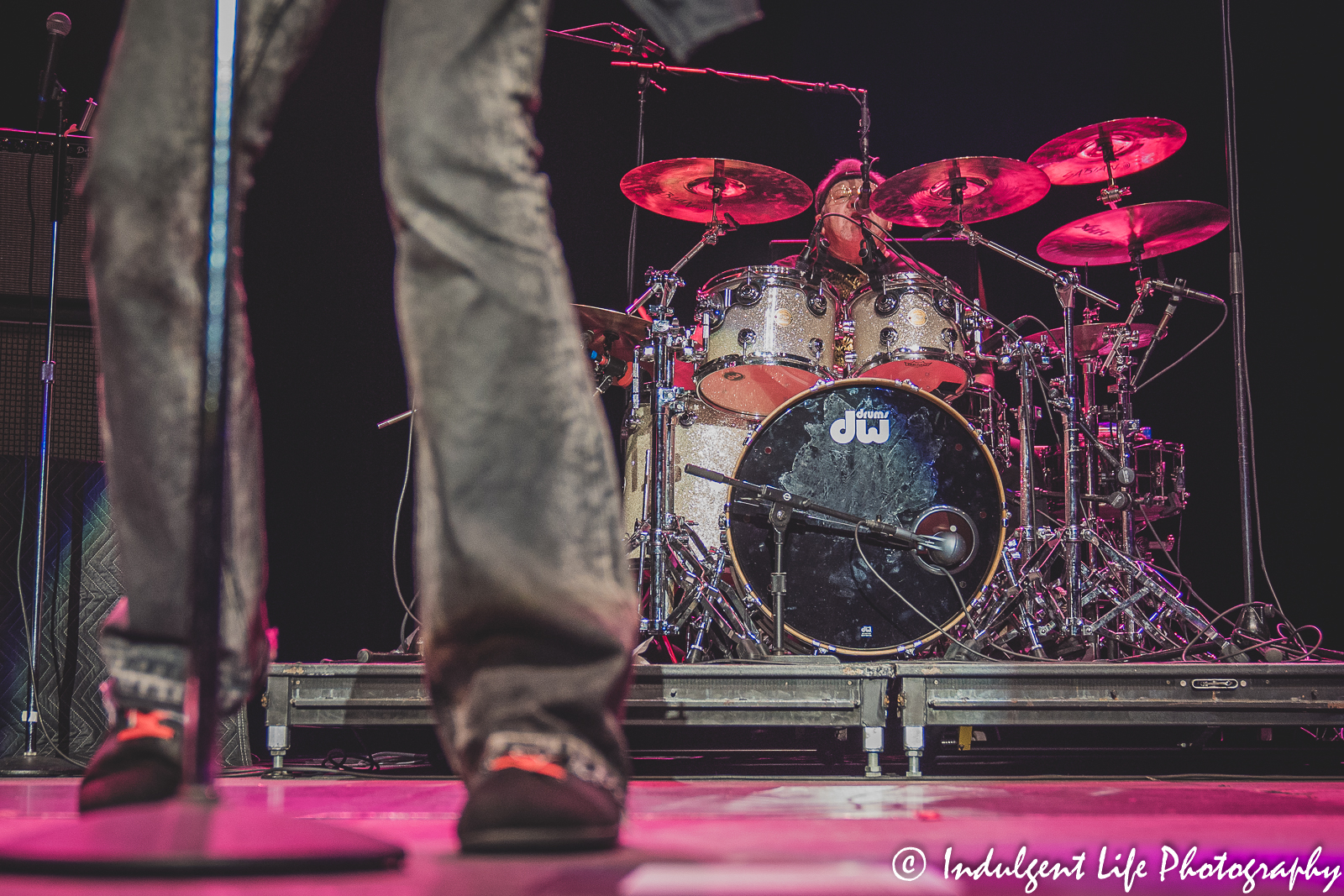 The Guess Who founding member and drummer Garry Peterson playing live at Star Pavilion inside of Ameristar Casino in Kansas City, MO on November 20, 2021.