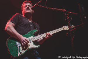 Guitarist Colin Whinnery of Littler River Band playing live at Star Pavilion inside of Ameristar Casino Hotel Kansas City on January 15, 2022.