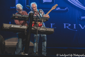 Frontman Wayne Nelson and keyboardist Chris Marion of LRB performing together at Ameristar Casino's Star Pavilion in Kansas City, MO on January 15, 2022.