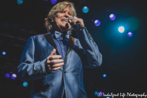 English artist Peter Noone singing live in concert at Ameristar Casino Hotel Kansas City on January 28, 2022.