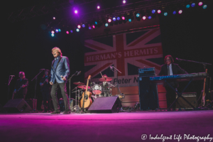 English pop group Herman's Hermits Starring Peter Noone in a live performance at Ameristar Casino Hotel Kansas City on January 28, 2022.