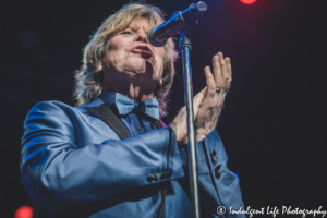 Peter Noone singing live at Ameristar Casino's Star Pavilion in Kansas City, MO with his group Herman's Hermits on January 28, 2022.