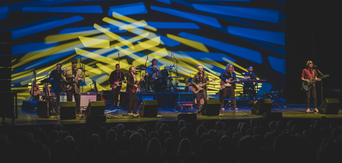 Tribute show to The Beatles' albums "Rubber Soul" and "Revolver" at Kauffman Center for the Performing Arts in downtown Kansas City, MO on March 27 2022.