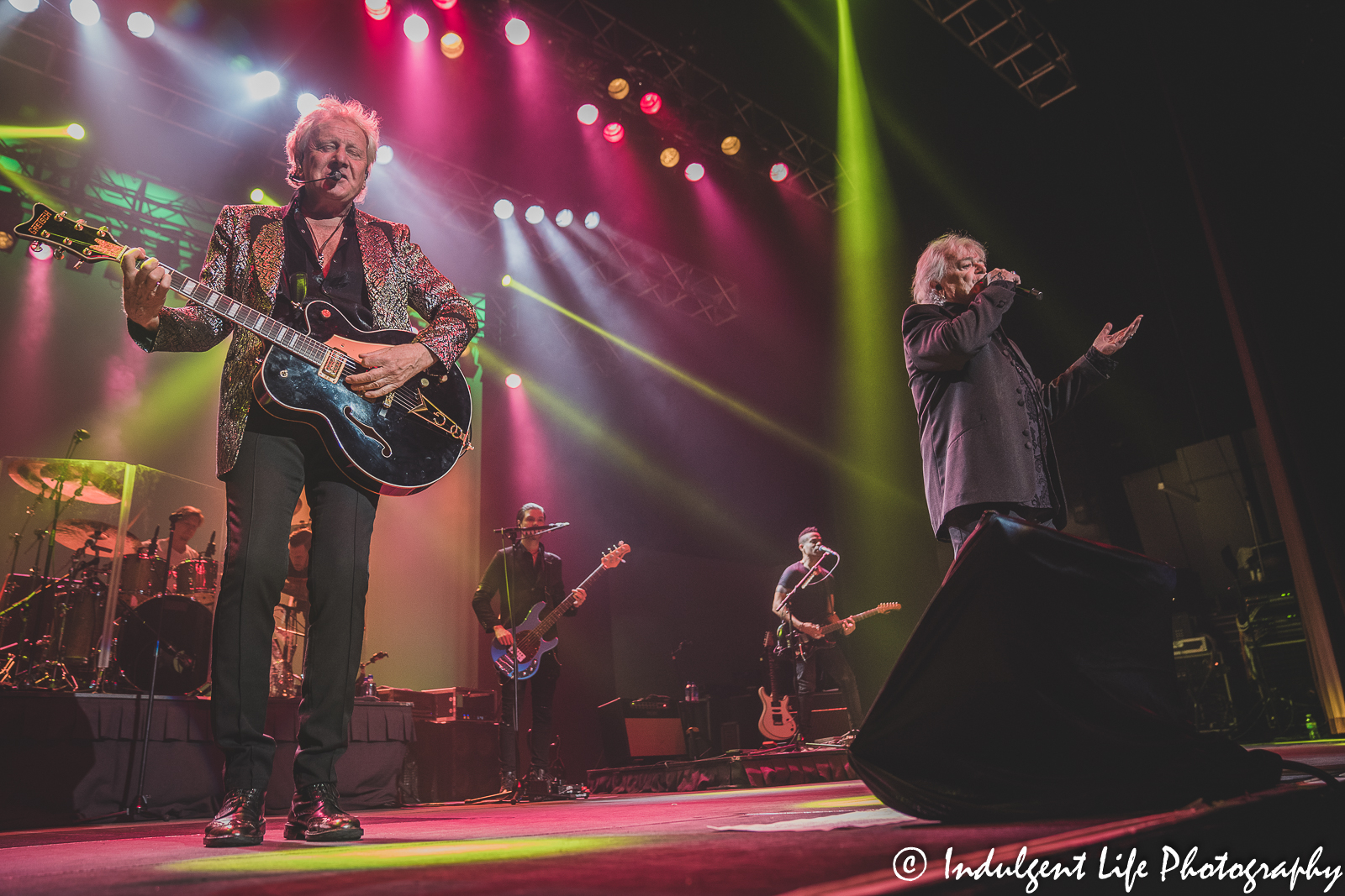 Live concert at Ameristar Casino's Star Pavilion in Kansas City, MO featuring soft rock duo Air Supply on May 7, 2022.