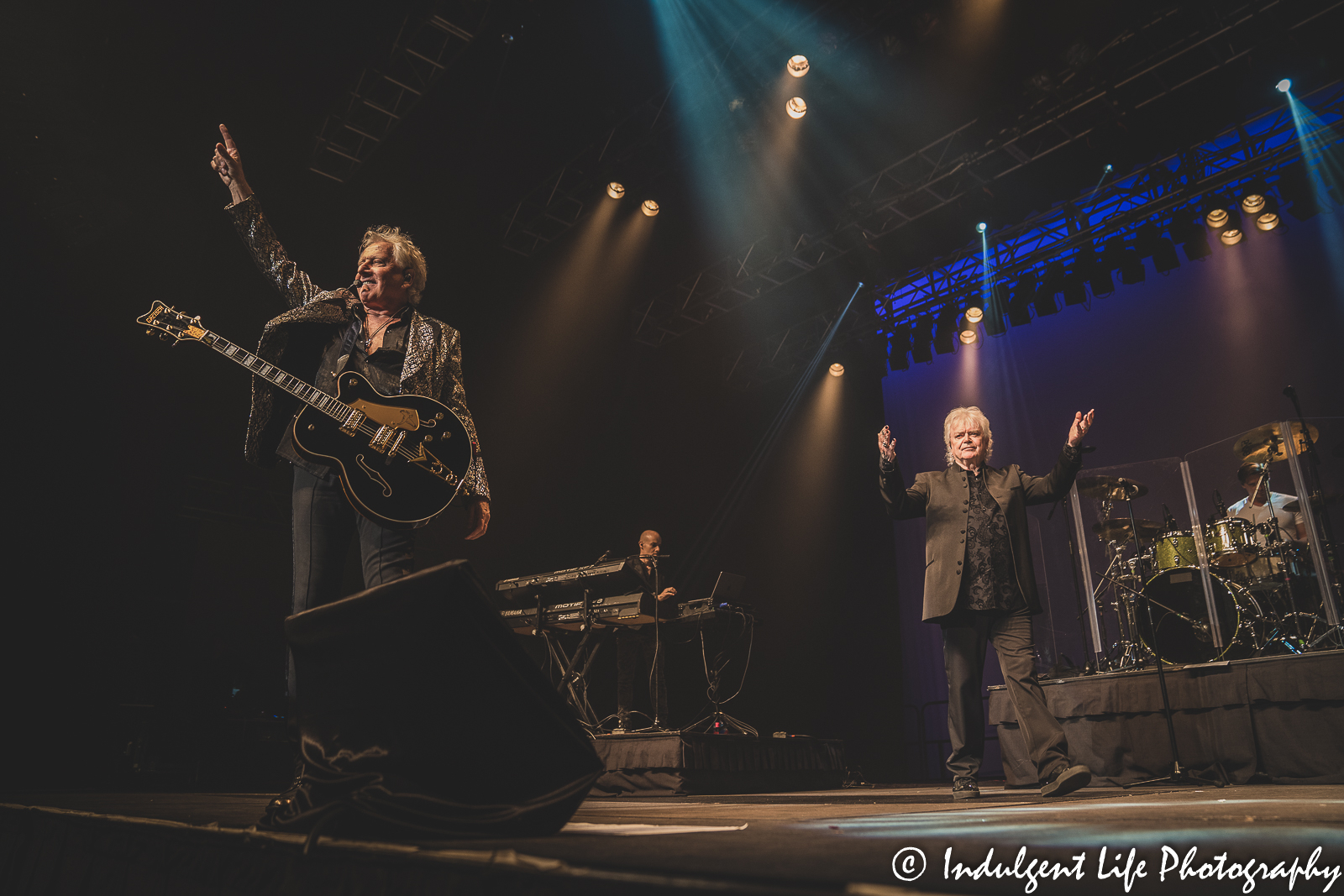 Soft rock duo Air Supply taking to the Star Pavilion stage at Ameristar Casino in Kansas City, MO on May 7, 2022.