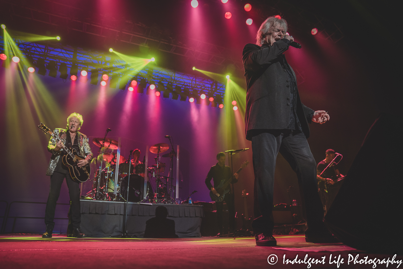 Live concert at Star Pavilions inside of Ameristar Casino in Kansas City, MO featuring soft rock duo Air Supply on May 7, 2022.