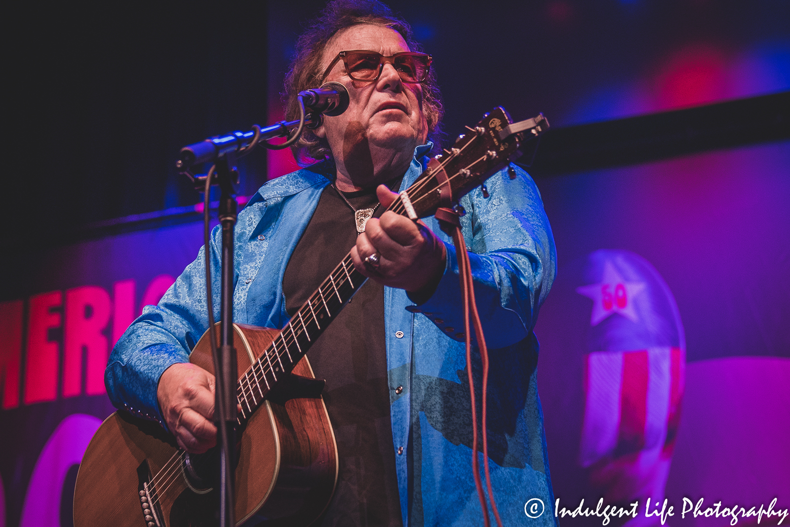 Celebrating 50 years of "American Pie" with Don McLean at Uptown Theater in Kansas City, MO on April 29, 2022.