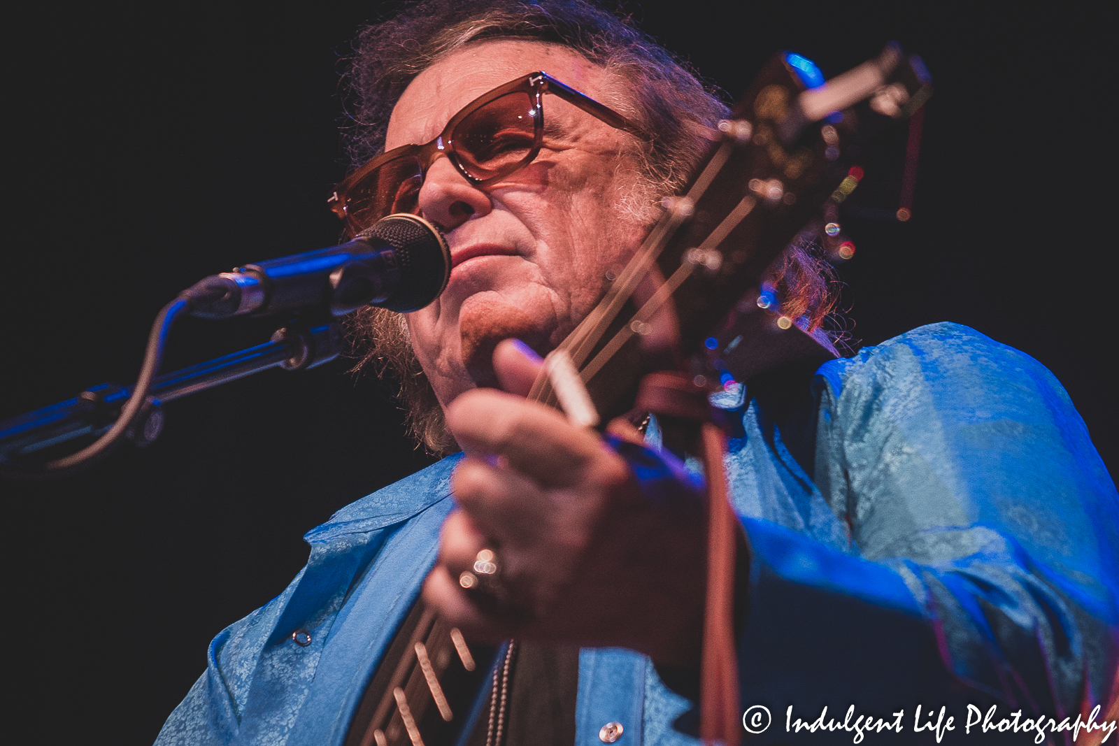 Don McLean performing live in concert at Kansas City's Uptown Theater on April 29, 2022.