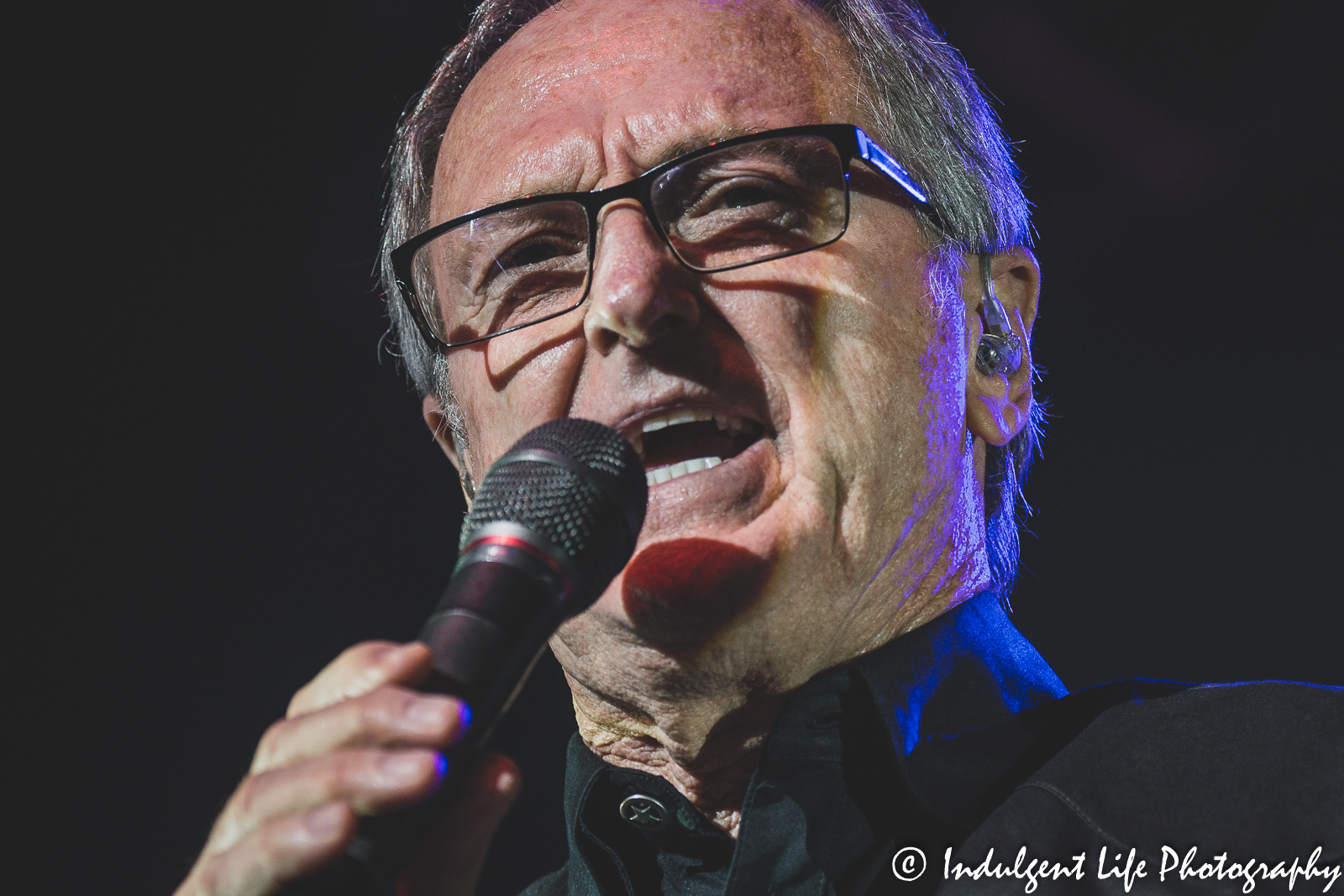 Rudy Gatlin performing live in concert with The Oak Ridge Boys at Star Pavilion inside of Ameristar Casino in Kansas City, MO on July 15, 2022.