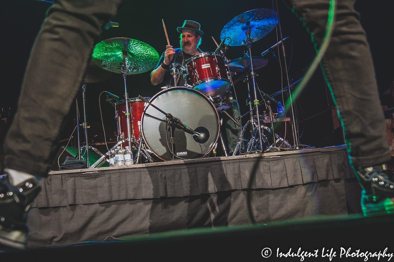 Drummer Aaron Comess of Spin Doctors playing live at Star Pavilion inside of Ameristar Casino in Kansas City, MO on October 21, 2022.