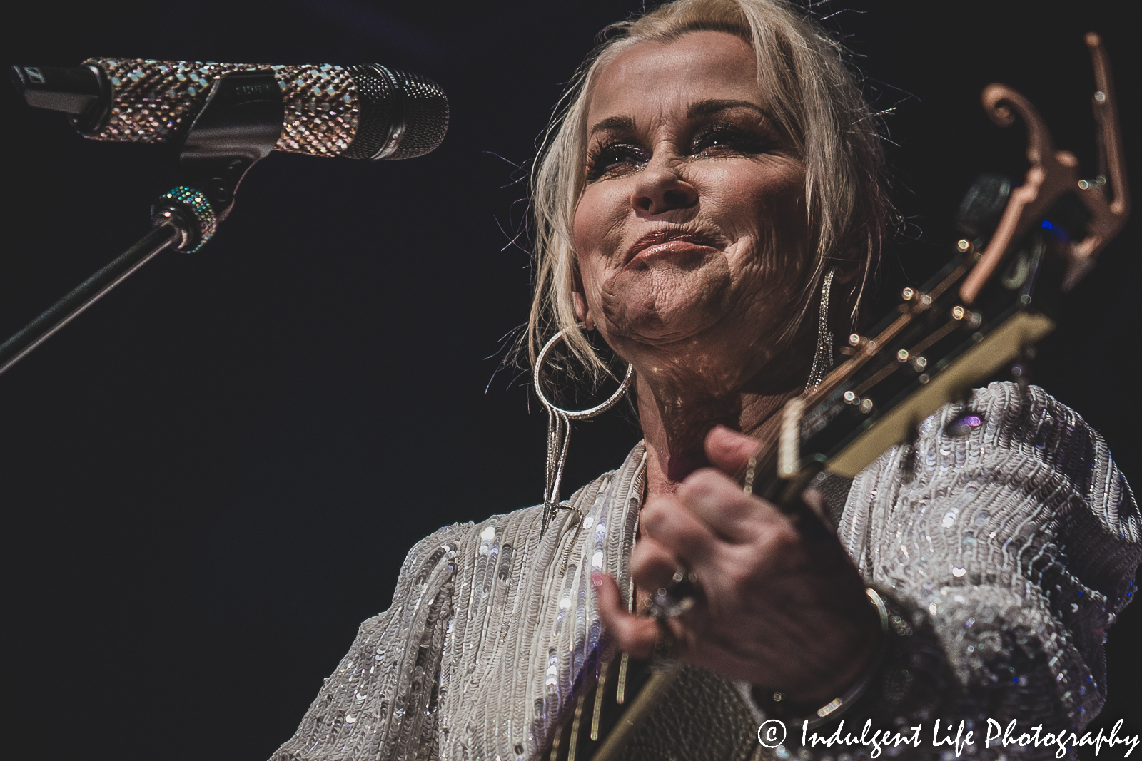 Live concert performance featuring Lorrie Morgan at Ameristar Casino's Star Pavilion in Kansas City, MO on January 21, 2023.