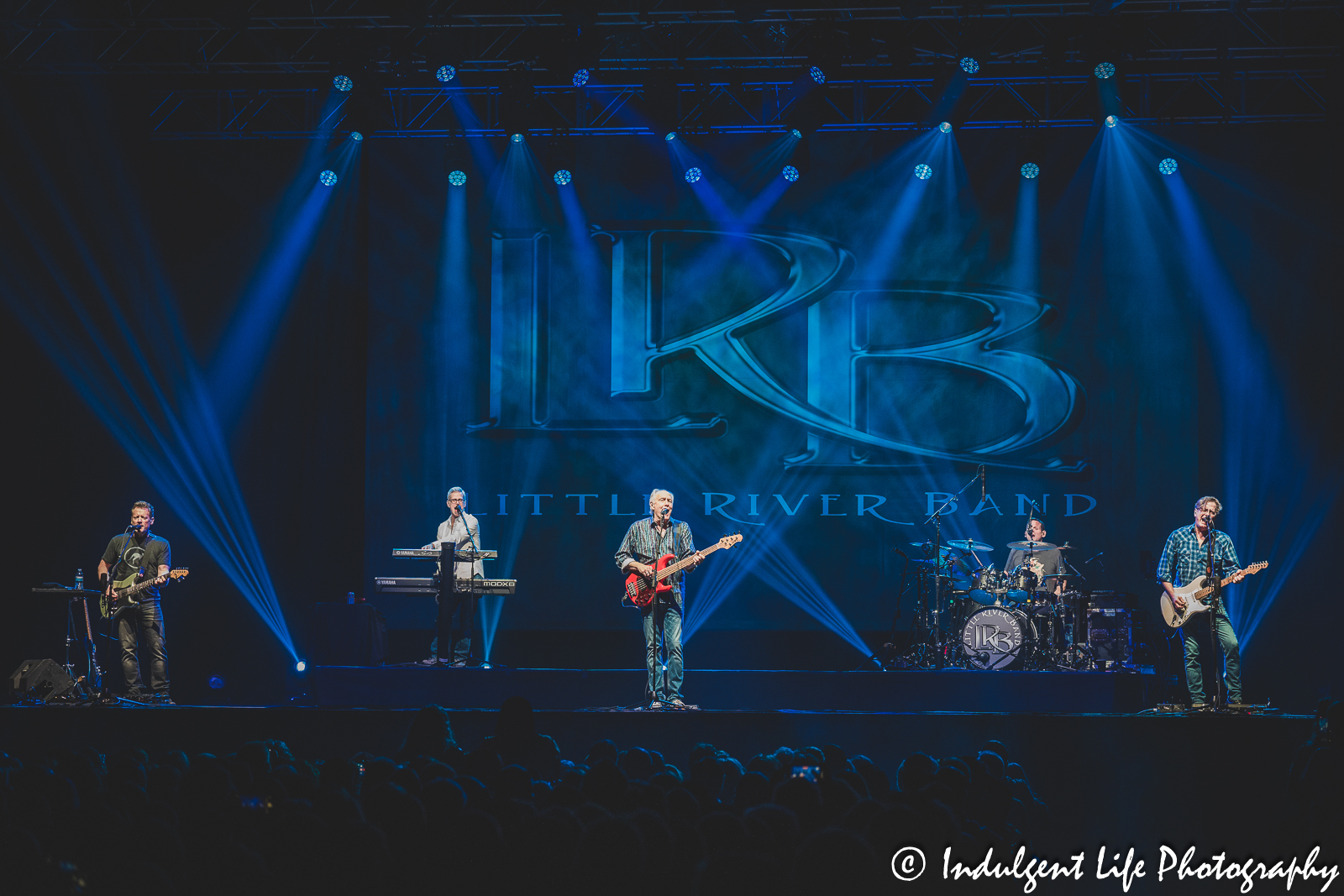 Live concert performance featuring Little River Band at Ameristar Casino's Star Pavilion in Kansas City, MO on March 25, 2023.