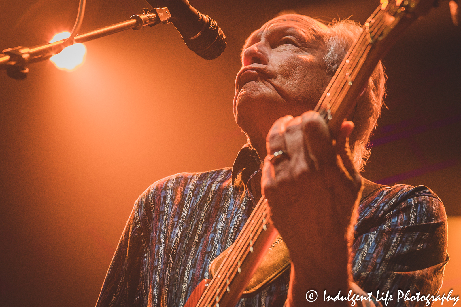 Lead singer and bass player Wayne Nelson of Little River Band performing live at Star Pavilion inside of Ameristar Casino in Kansas City, MO on March 25, 2023.