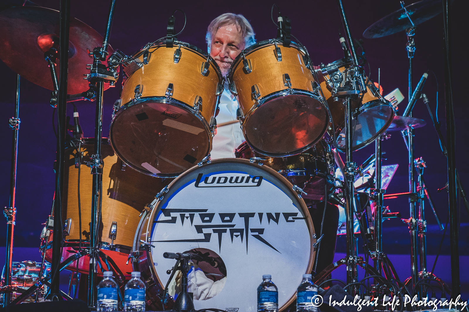 Shooting Star founding member and drummer Steve Thomas performing at Star Pavilion inside of Ameristar Casino in Kansas City, MO on March 18, 2023.