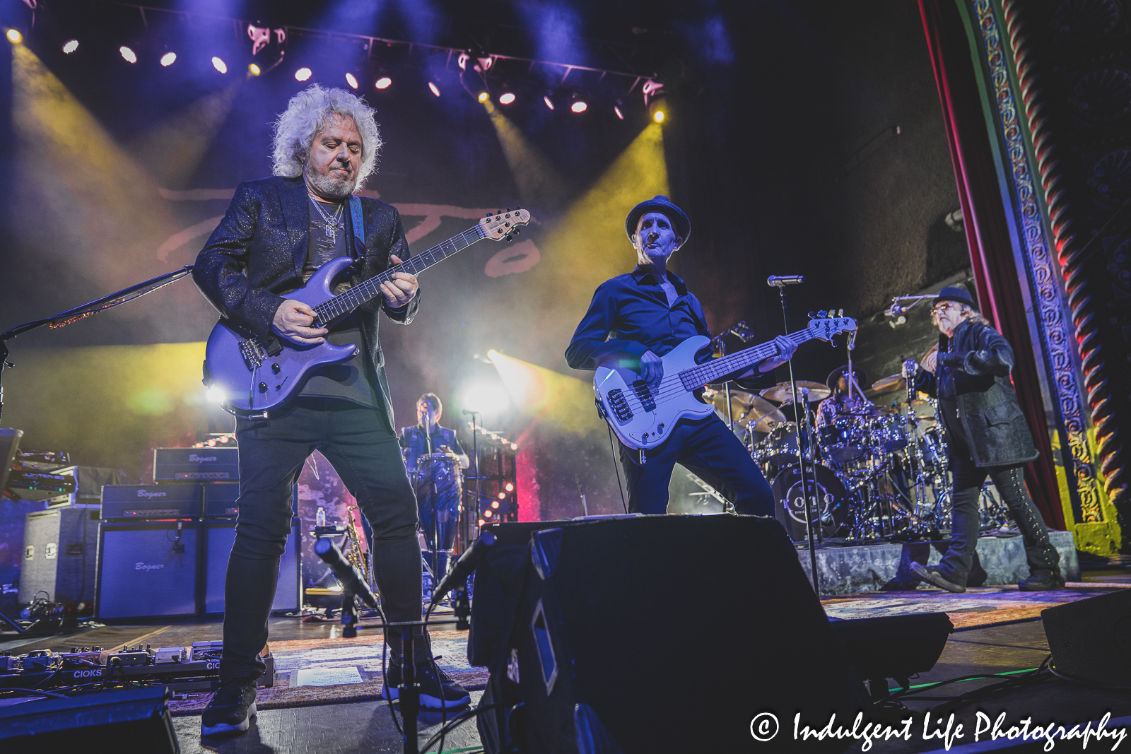 Guitarist Steve Lukather performing with his band Toto at Uptown Theater in Kansas City, MO on March 29, 2023.