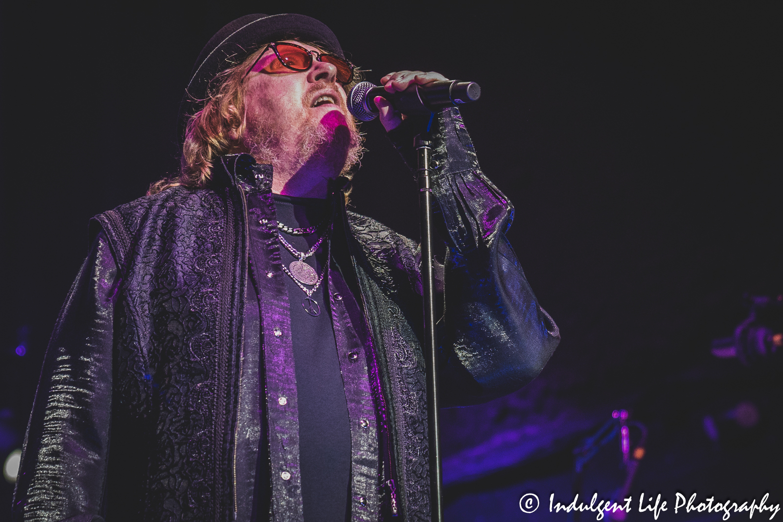 Lead singer Joseph Williams of Toto live in concert at Kansas City's Uptown Theater on March 29, 2023.