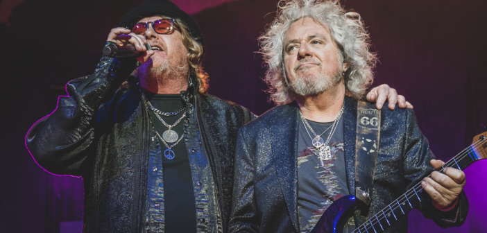 Toto performed live in concert at Uptown Theater in Kansas City, MO on March 29, 2023.