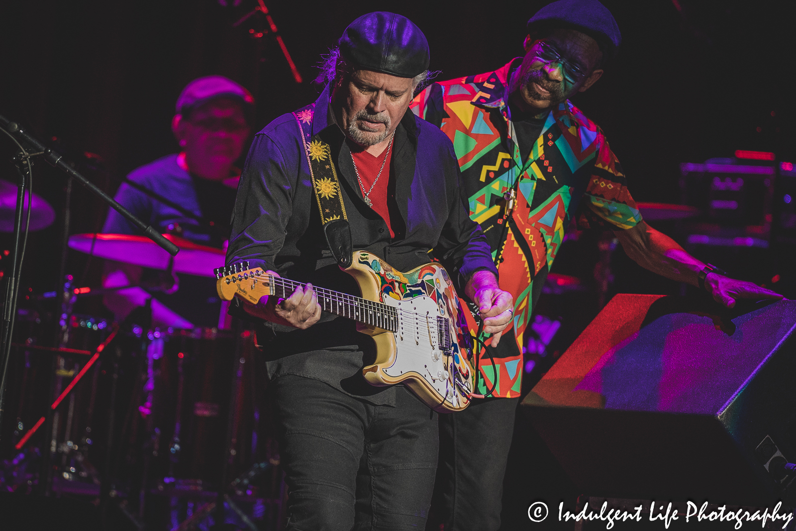 WAR guitarist James Zota Baker performing live at Star Pavilion inside of Ameristar Casino in Kansas City, MO on March 11, 2023.