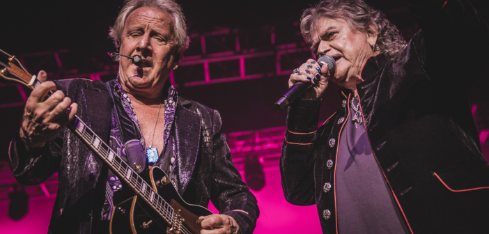 Soft rock duo Air Supply performed live in concert at Ameristar Casino's Star Pavilion in Kansas City, MO on May 5, 2023.