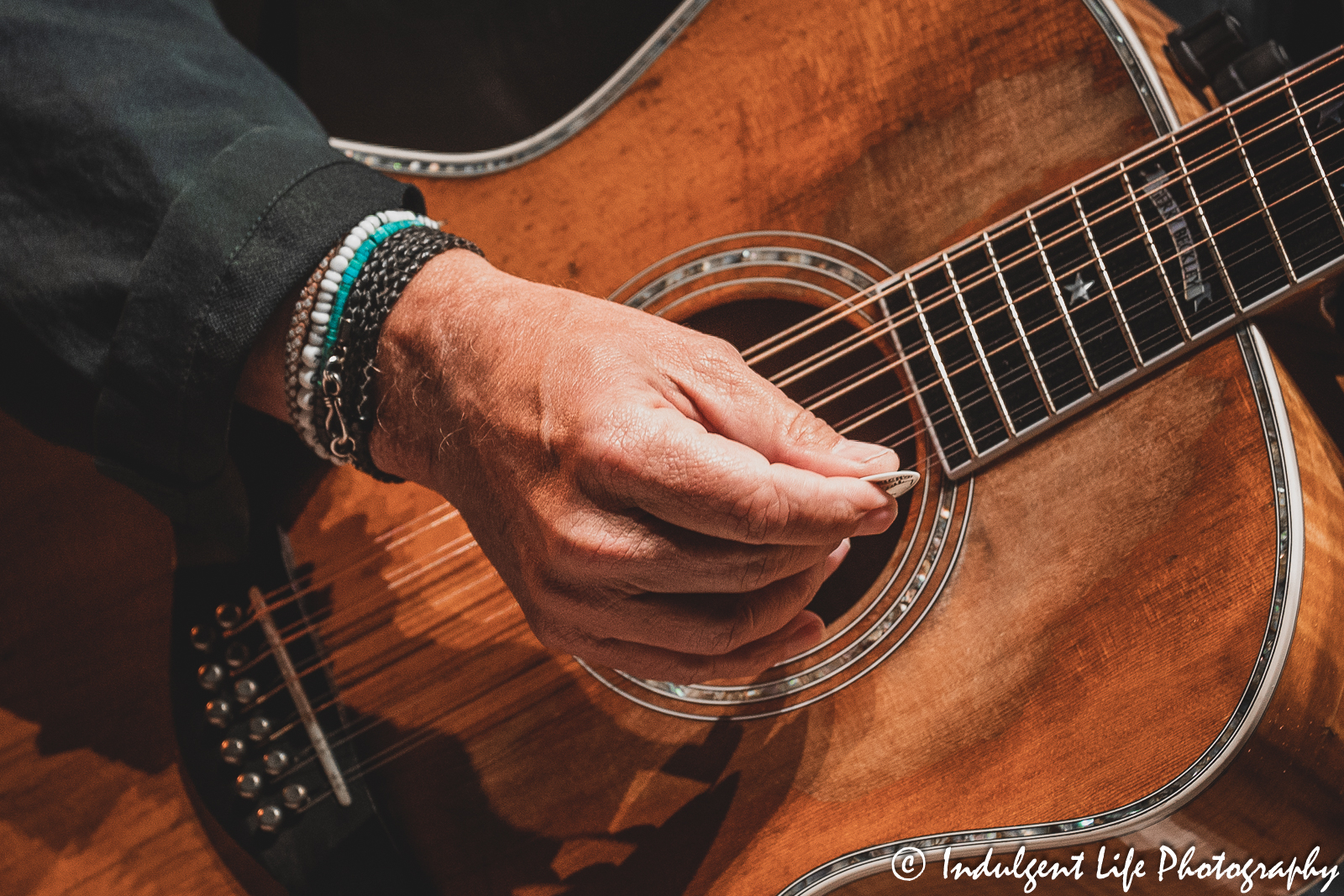 Guitar of America band member Gerry Beckley as he performed live at Ameristar Casino in Kansas City, MO on June 2, 2023.