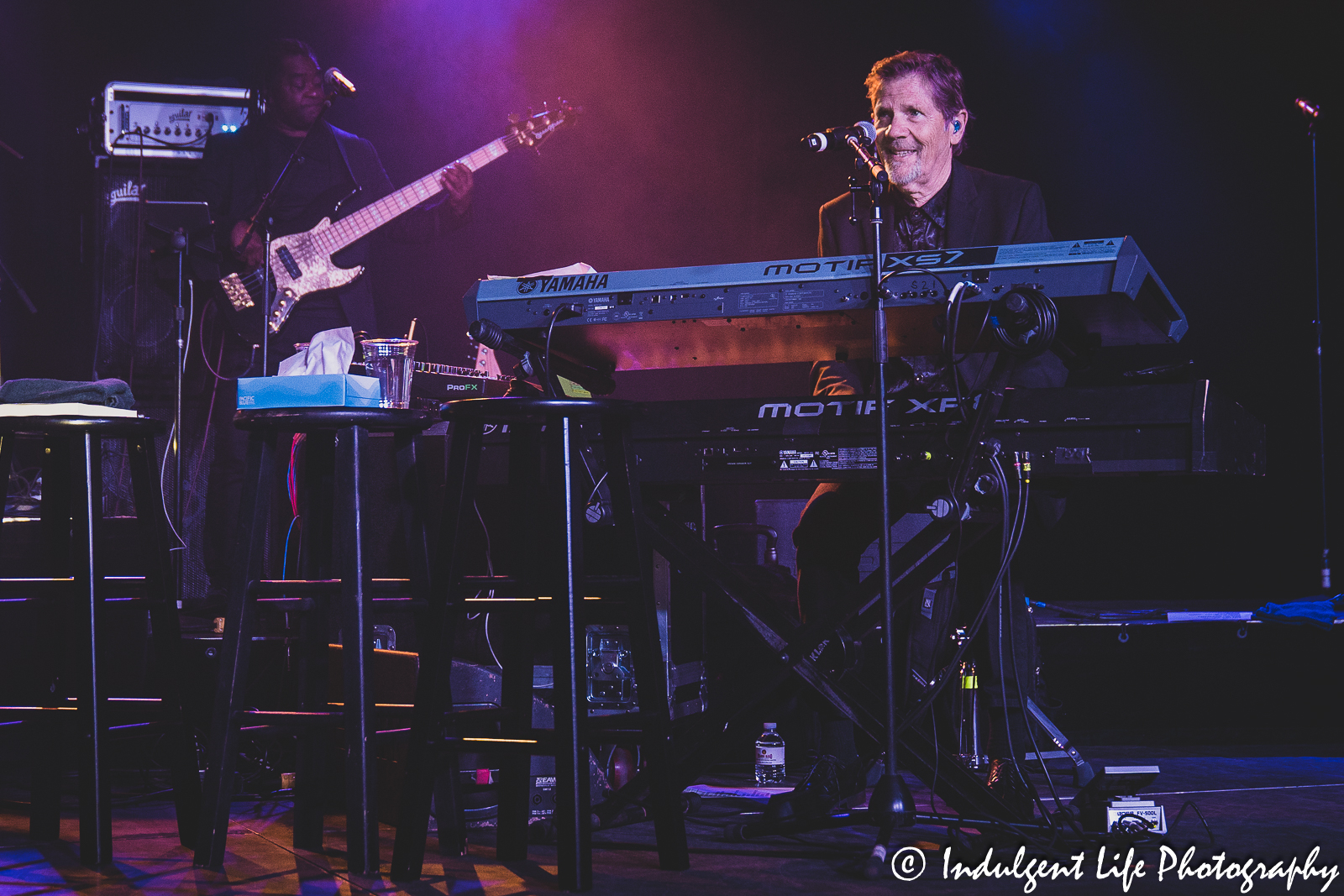 Righteous Brothers keyboardist Tim Lee live at Prairie Band Casino in Mayetta, KS on June 29, 2023.