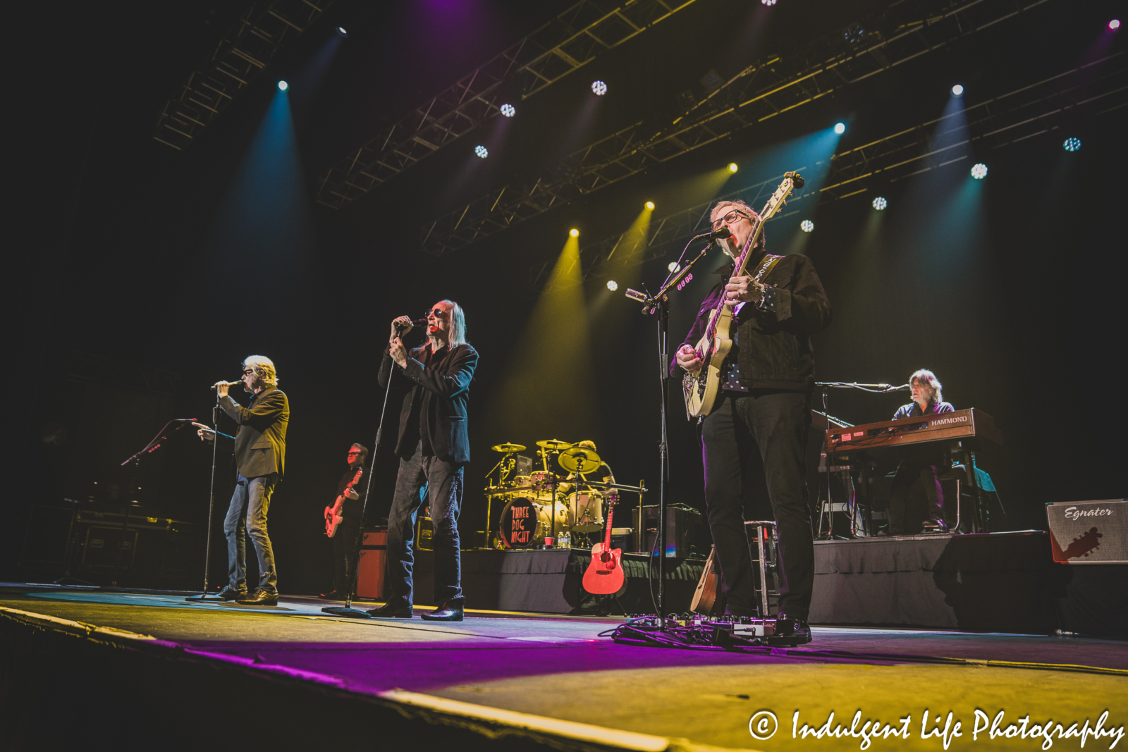 Three Dog Night performing live at Ameristar Casino Hotel Kansas City on September 29, 2023.