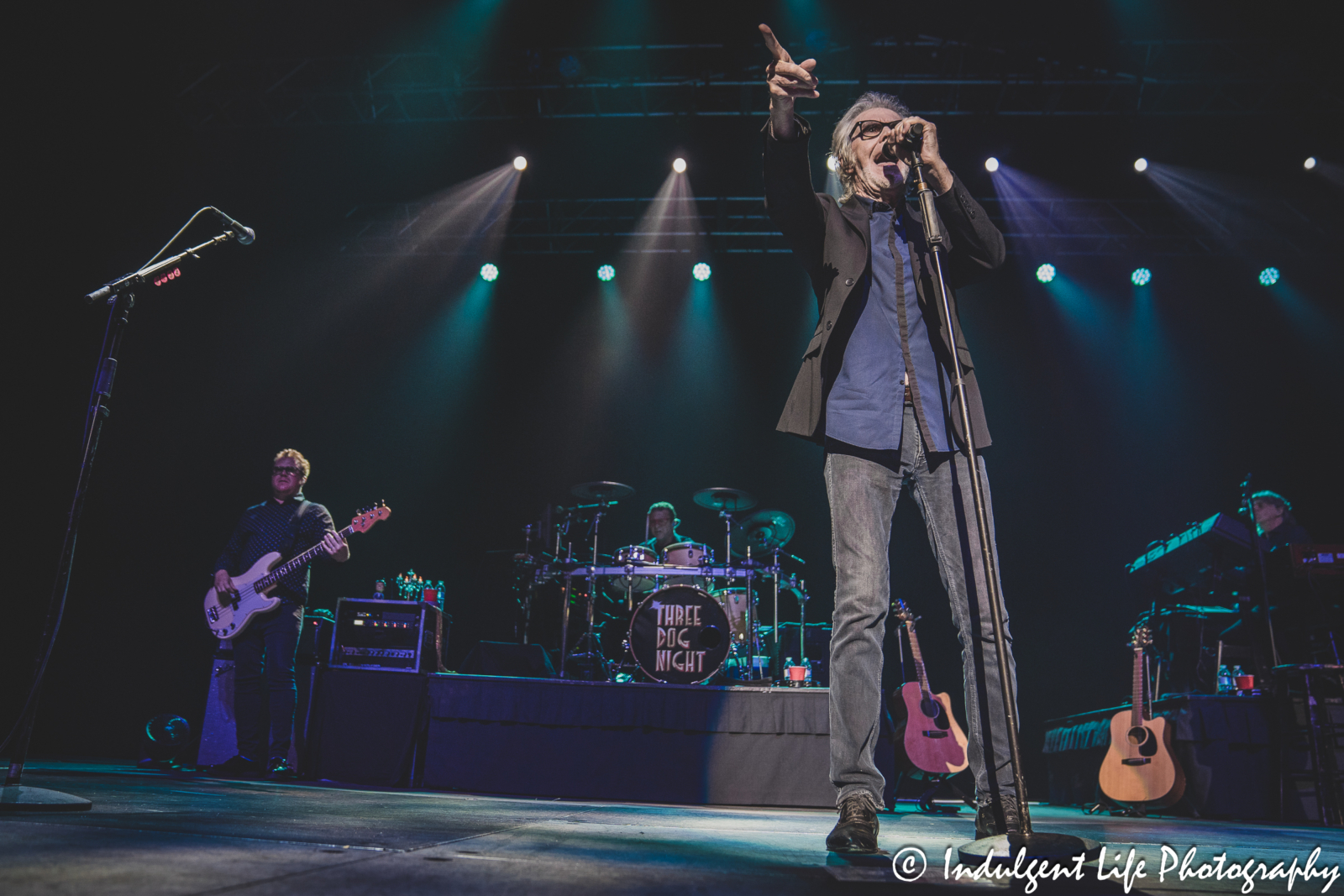 Three Dog Night founding member Danny Hutton performing live at Star Pavilion inside of Ameristar Casino in Kansas City, MO on September 29, 2023.