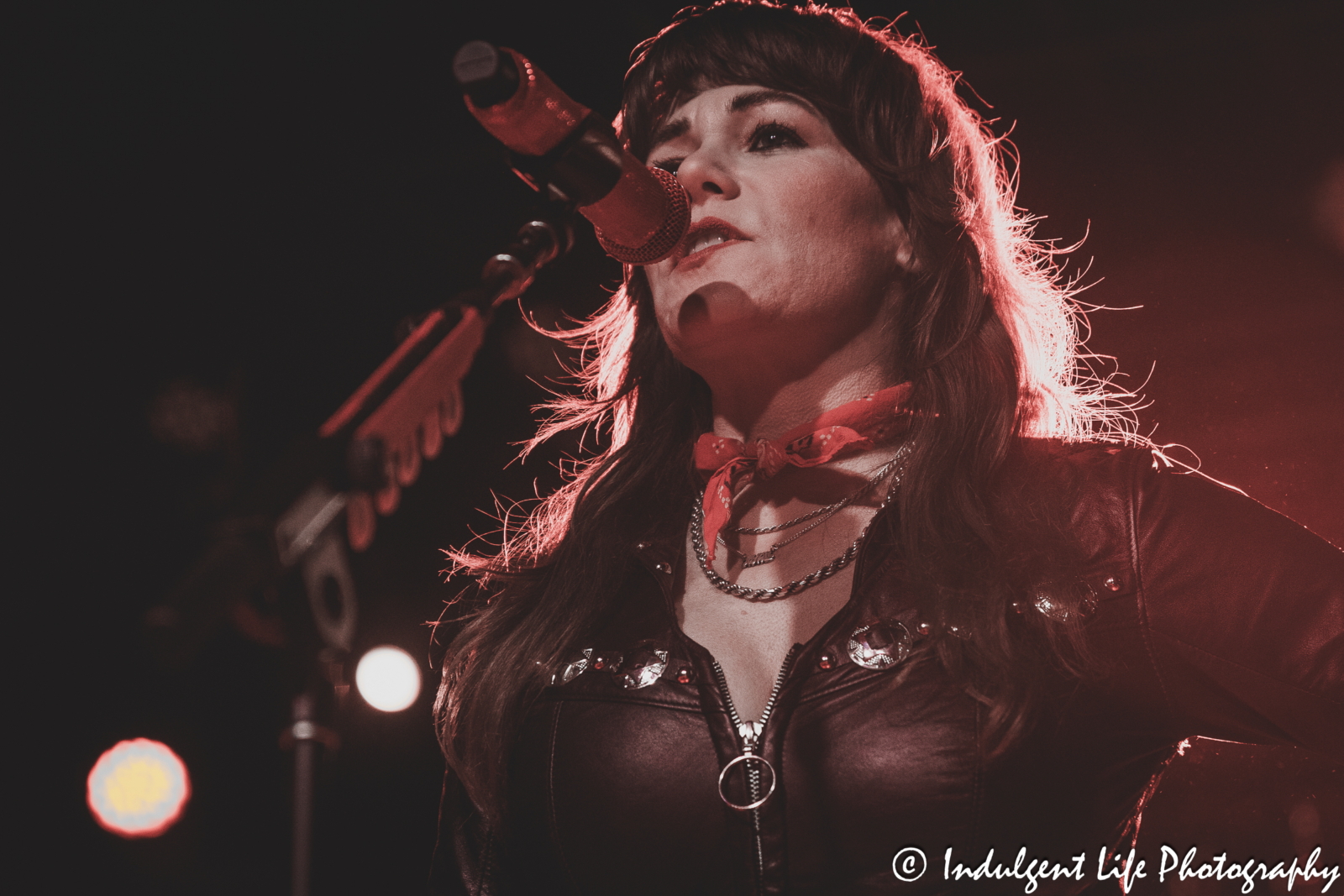 Jenny Lewis opening up her show at The Truman in downtown Kansas City, MO on March 5, 2024.