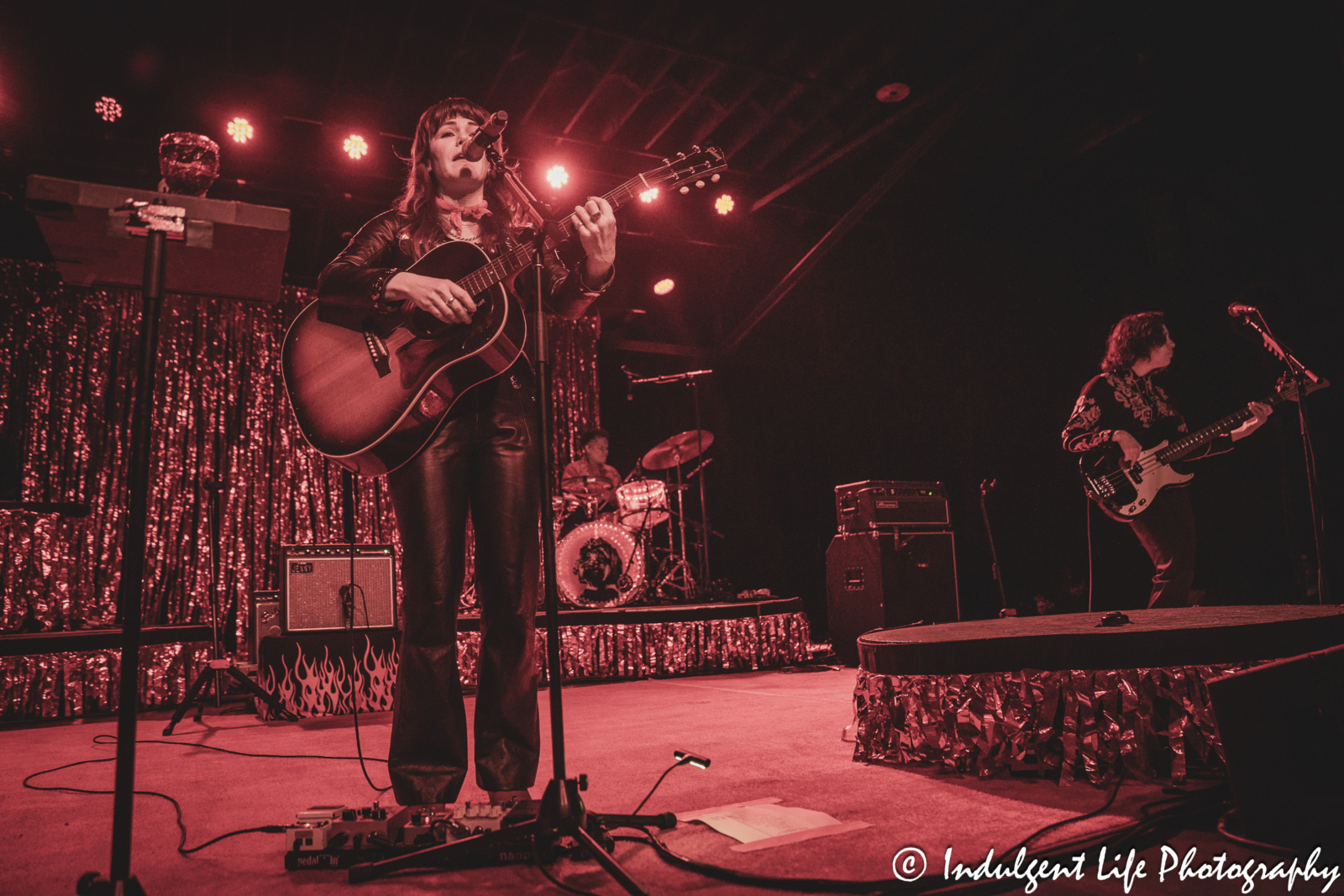 Jenny Lewis live in concert with her band at The Truman in downtown Kansas City, MO on March 5, 2024.