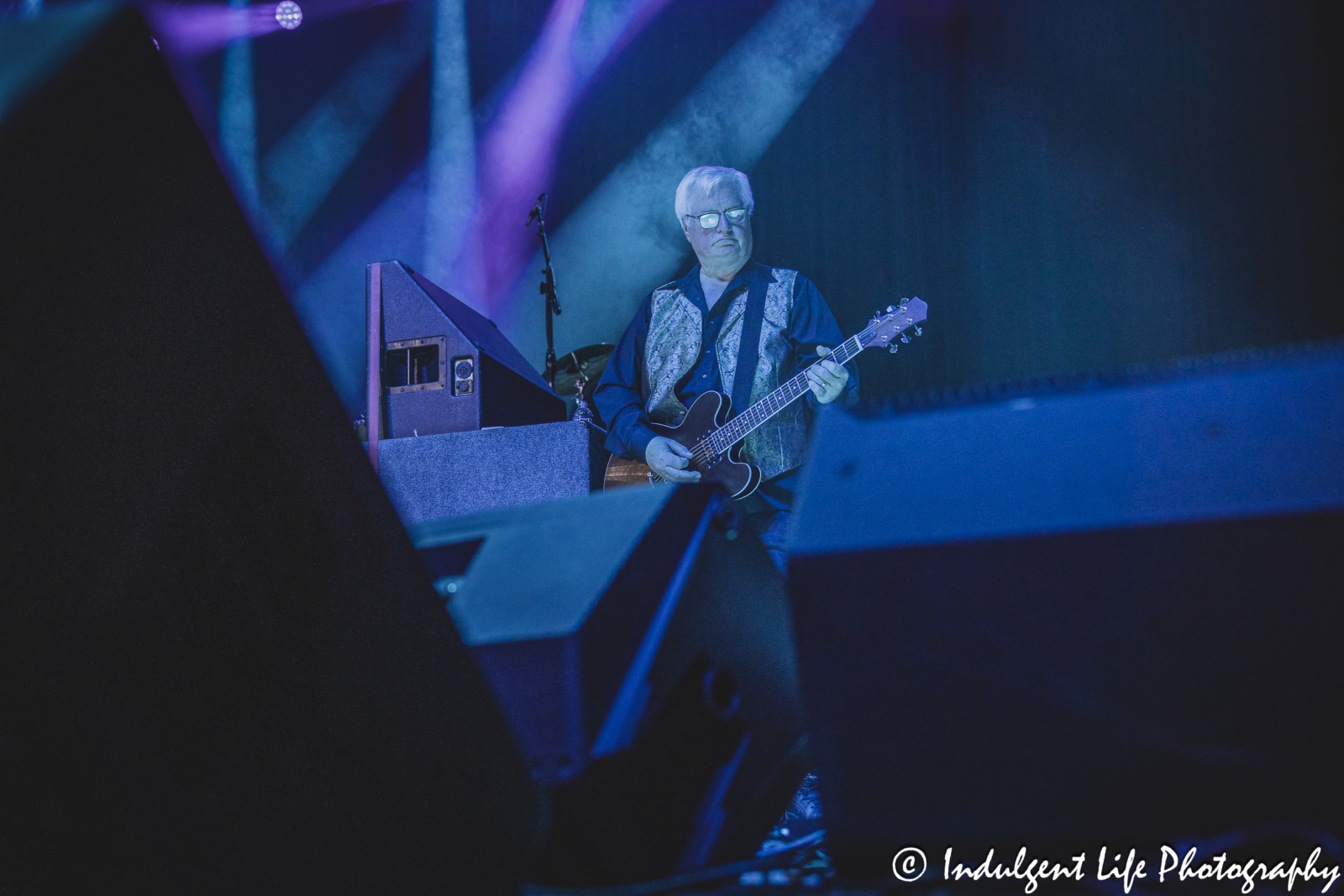 Missouri band founding member and guitarist Lane Turner performing live at Star Pavilion inside of Ameristar Casino in Kansas City, MO on April 20, 2024.