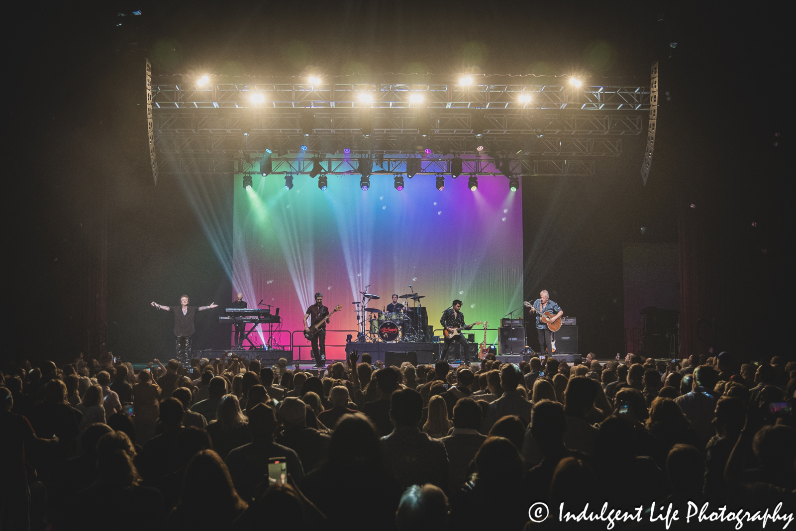 Australian soft rock duo Air Supply performing "All Out of Love" at Star Pavilion inside of Ameristar Casino in Kansas City, MO on May 4, 2024.