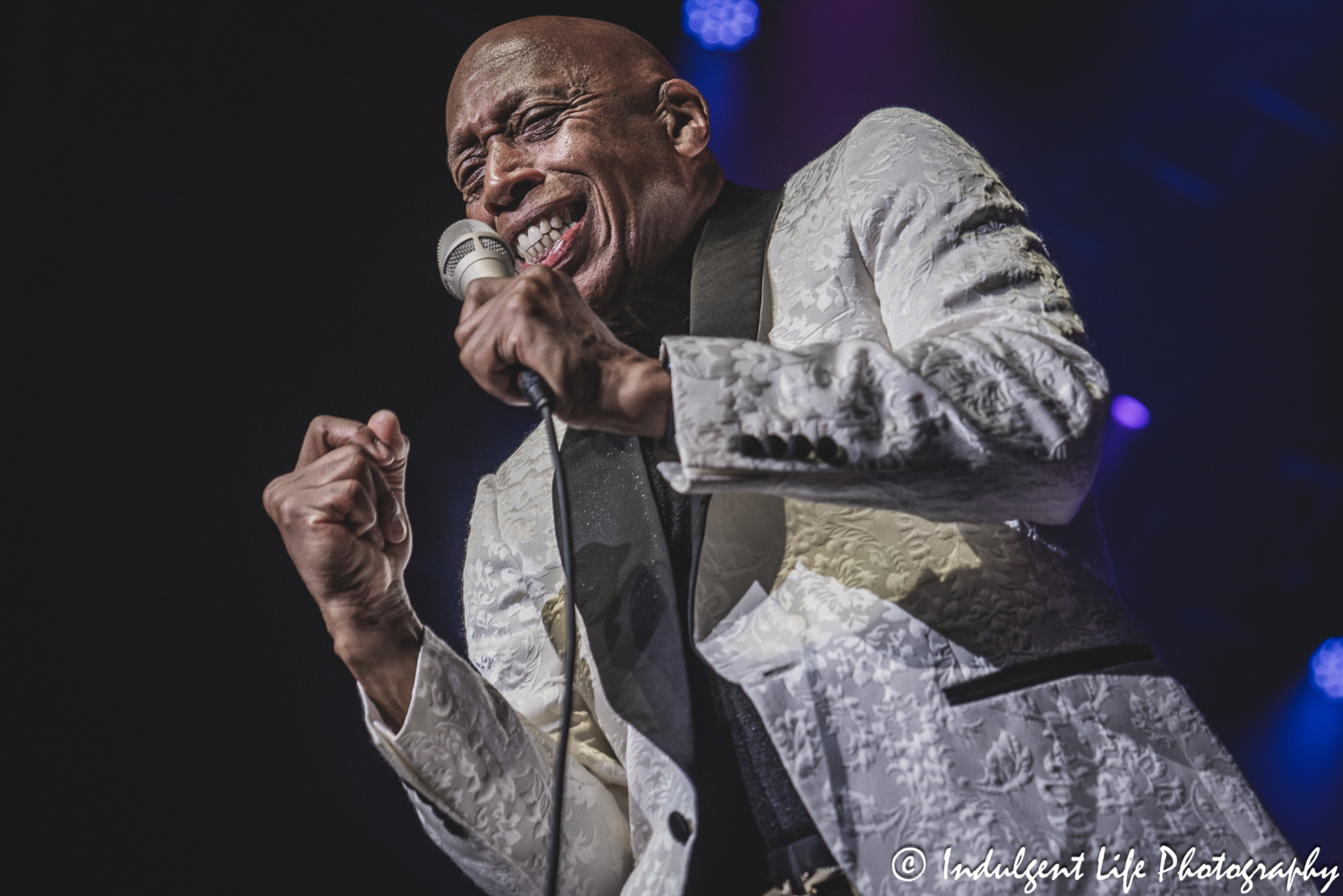 Jeffrey Osborne performing live at Ameristar Casino's Star Pavilion in Kansas City, MO on May 18, 2024.