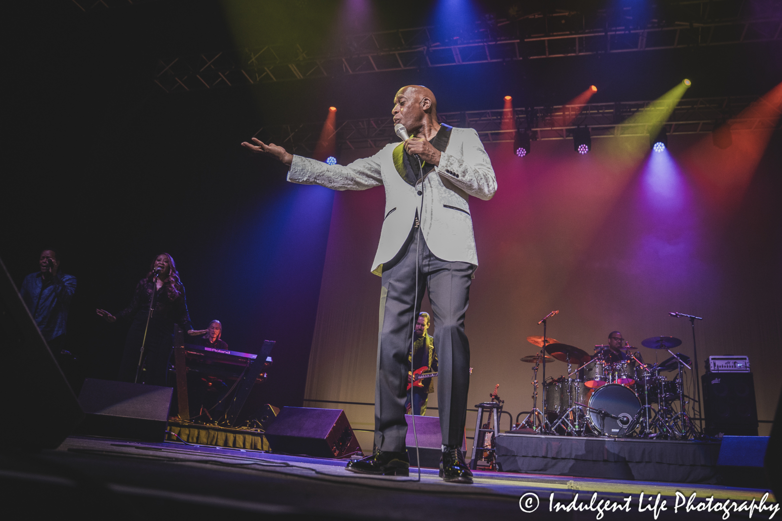 Live concert featuring Jeffrey Osborne at Star Pavilion inside of Ameristar Casino in Kansas City, MO on May 18, 2024.