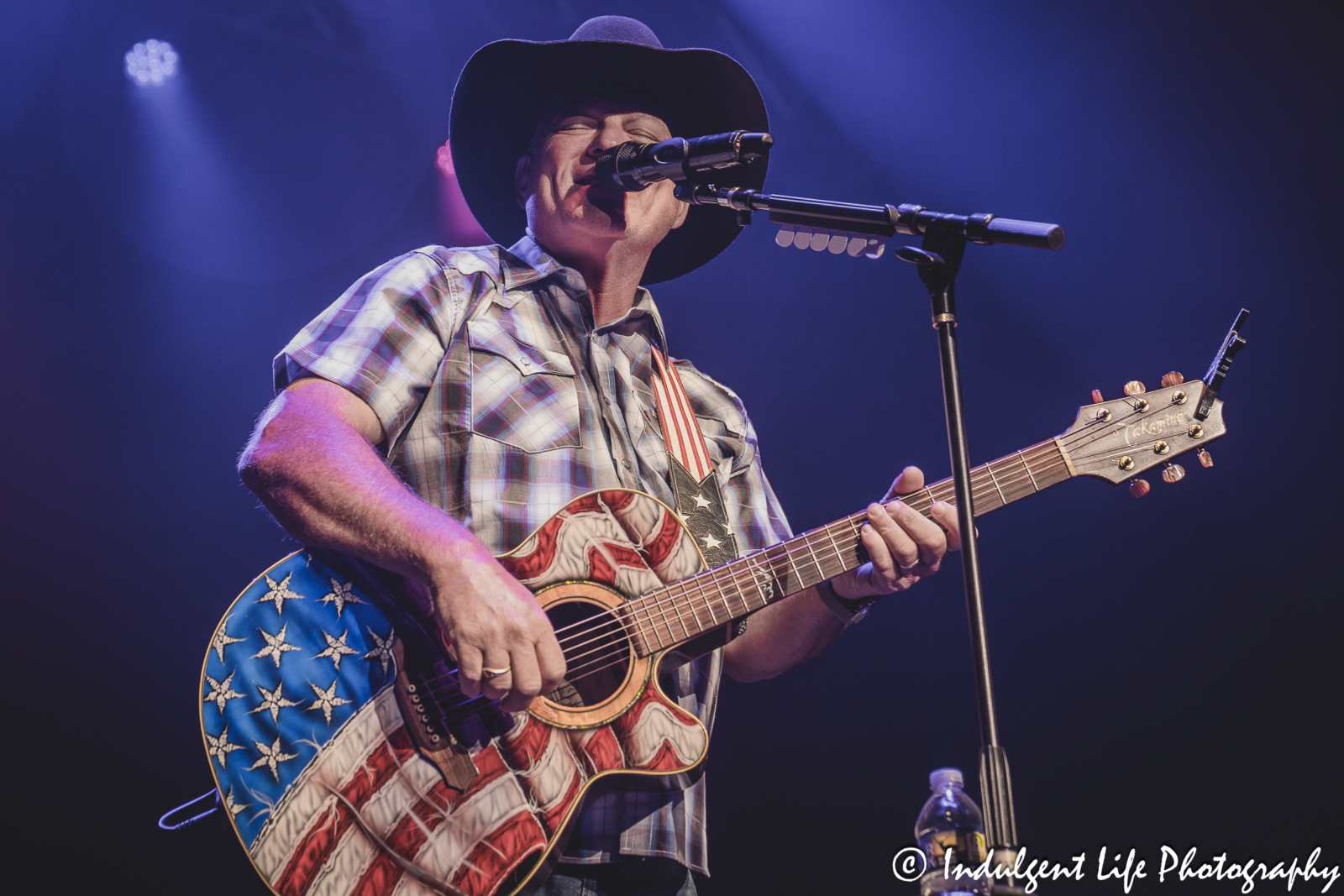 John Michael Montgomery singing "Cowboy Love" live in concert at Ameristar Casino's Star Pavilion in Kansas City, MO on June 22, 2024.