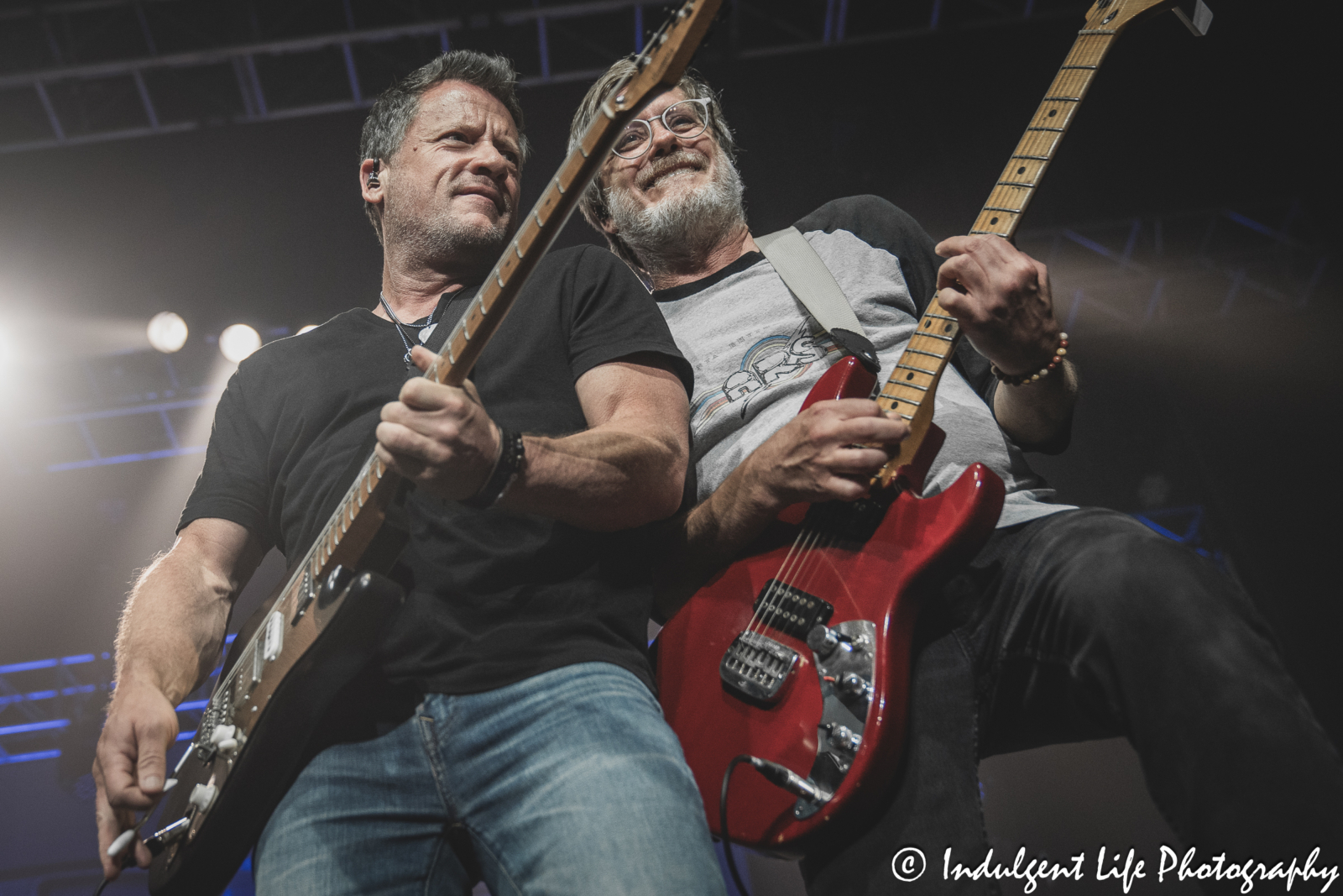 LRB bandmates Colin Whinnery and Bruce Wallace performing live together at Ameristar Casino in Kansas City, MO on June 1, 2024.