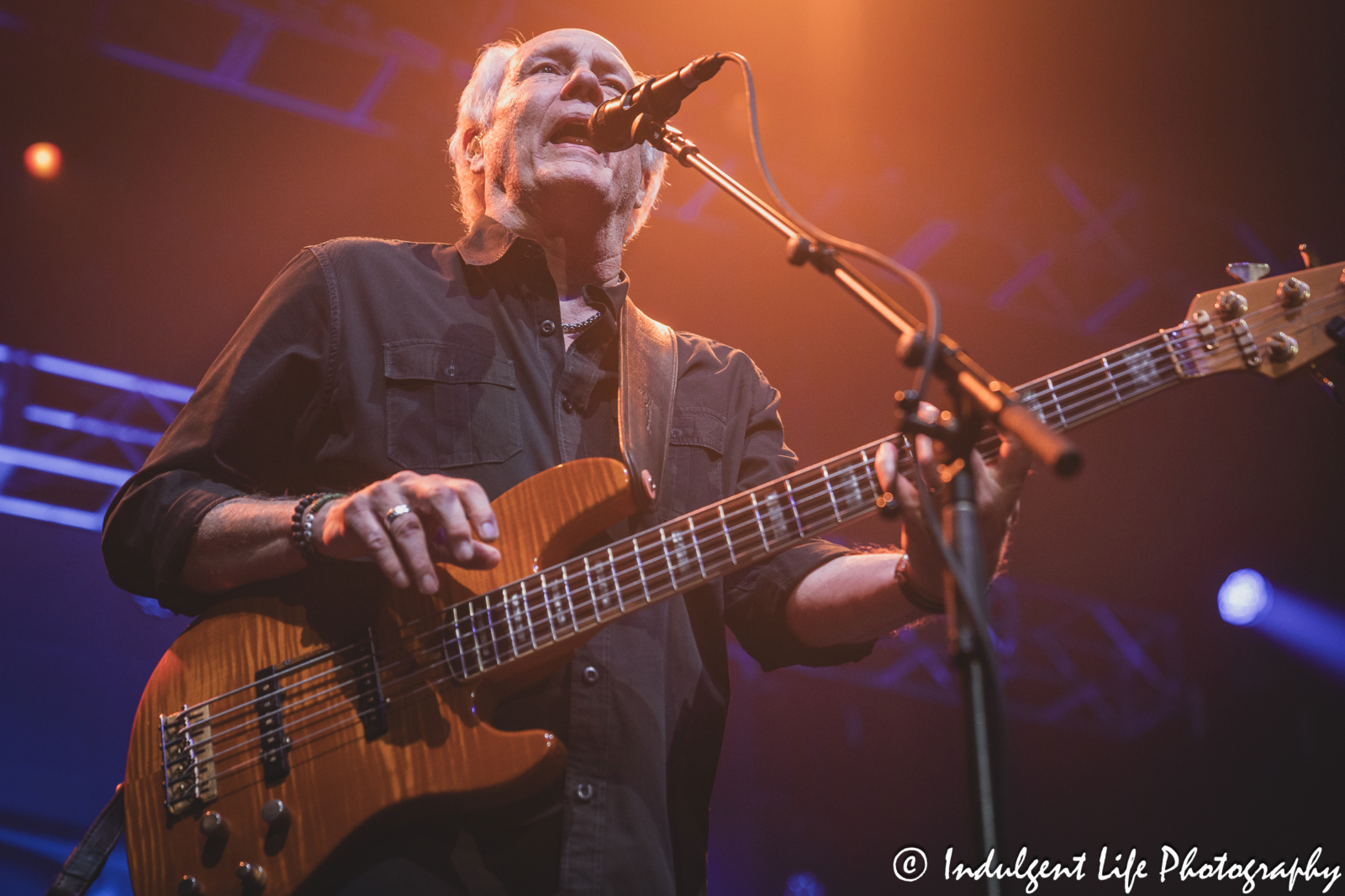 Little River Band frontman Wayne Nelson performing live in concert at Ameristar Casino's Star Pavilion in Kansas City, MO on June 1, 2024.