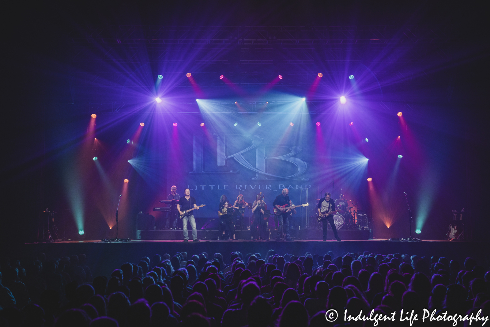 Little River Band performing live with the Night Owl Orchestra at Star Pavilion inside of Ameristar Casino in Kansas City, MO on June 1, 2024.