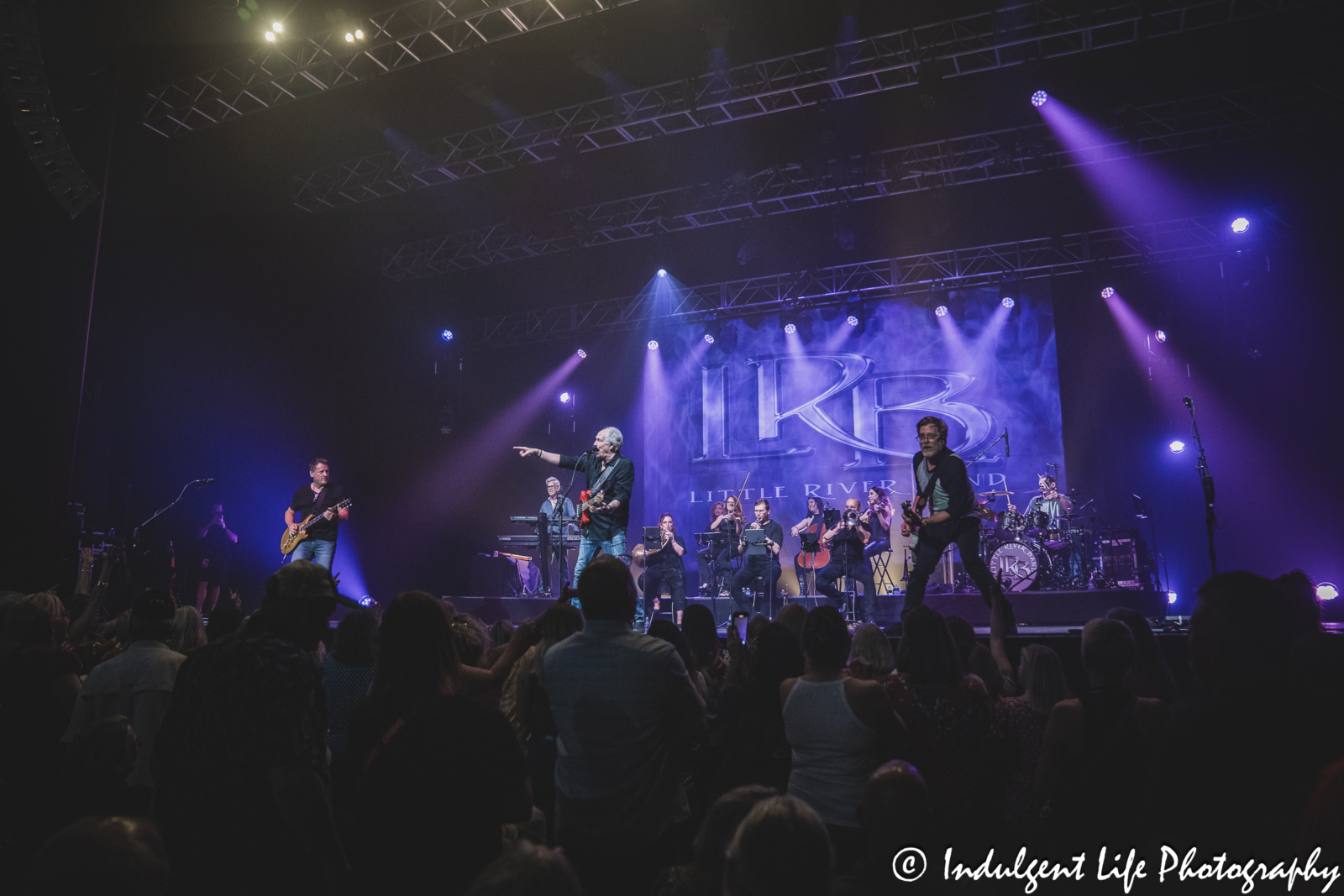 LRB and the Night Owl Orchestra live in concert at Star Pavilion inside of Ameristar Casino in Kansas City, MO on June 1, 2024.