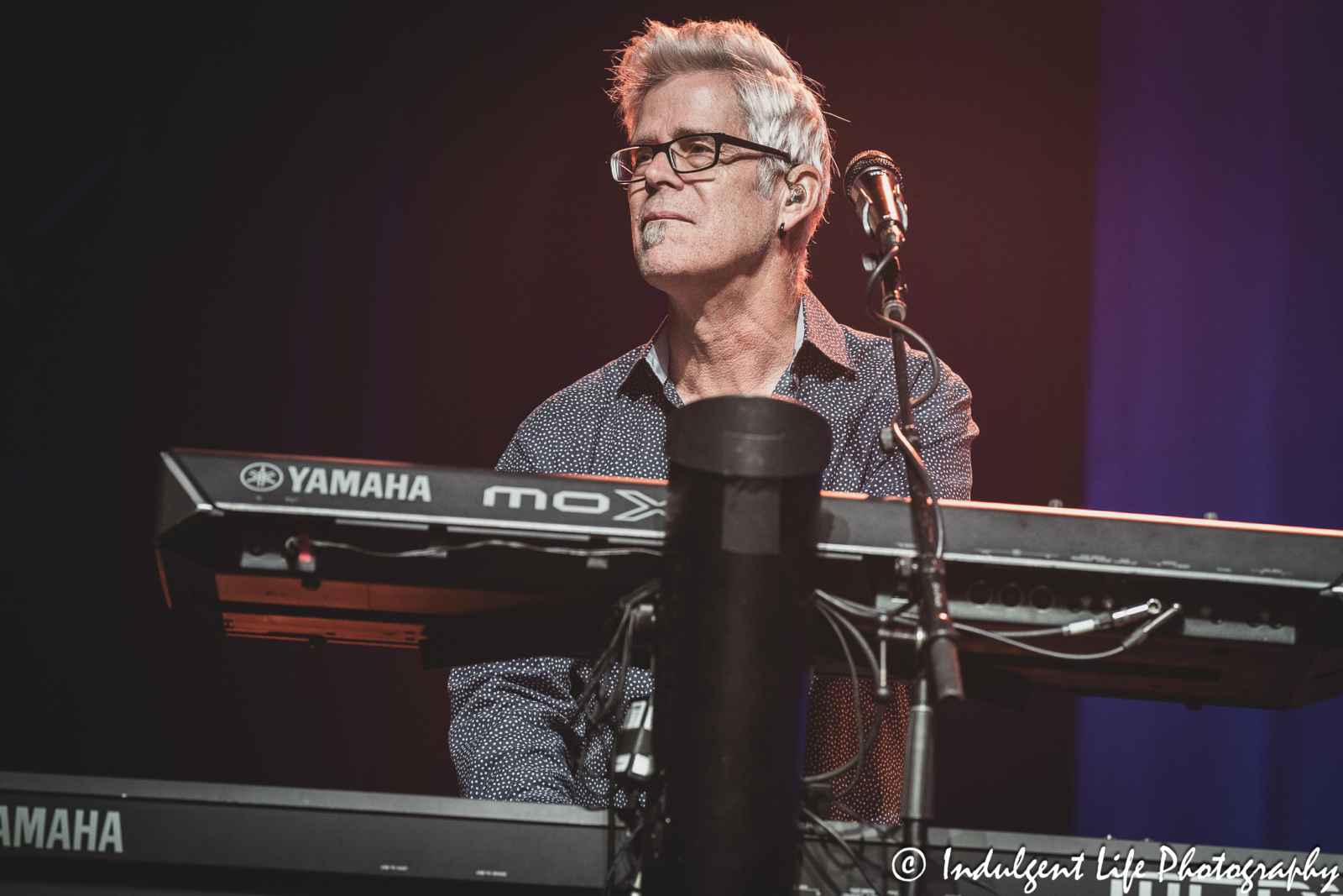 Little River Band keyboard player Chris Marion playing live in concert at Ameristar Casino Hotel Kansas City on June 1, 2024.