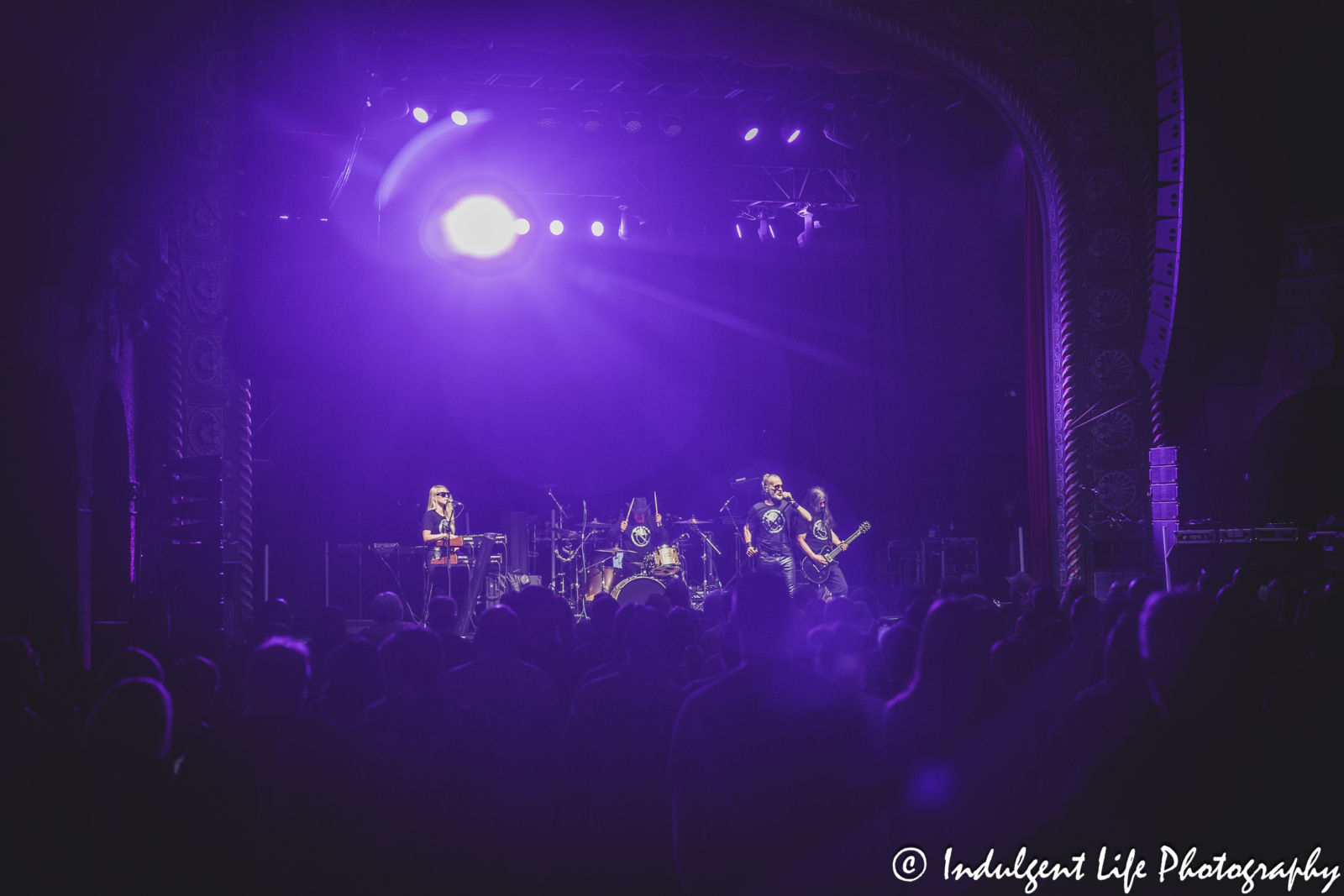 Men Without Hats live on the Totally Tubular Festival concert tour at Uptown Theater in Kansas City, MO on July 7, 2024.