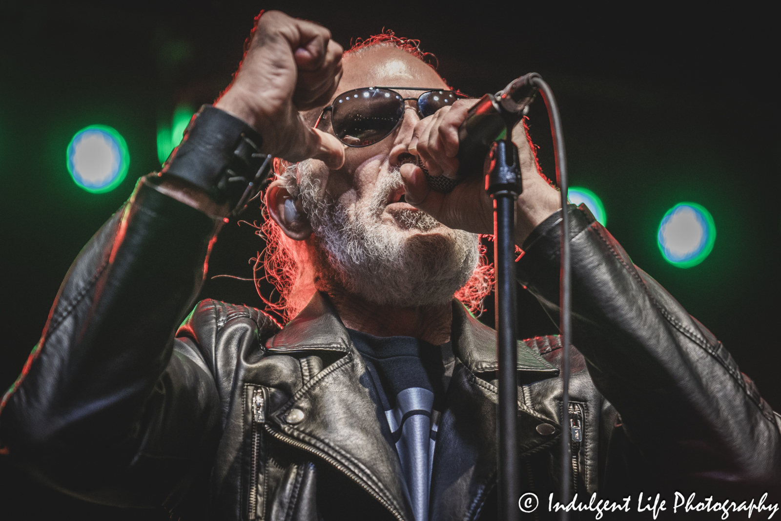 Men Without Hats frontman Ivan Doroschuk performing live on the Totally Tubular Festival concert tour at Uptown Theater in Kansas City, MO on July 7, 2024.