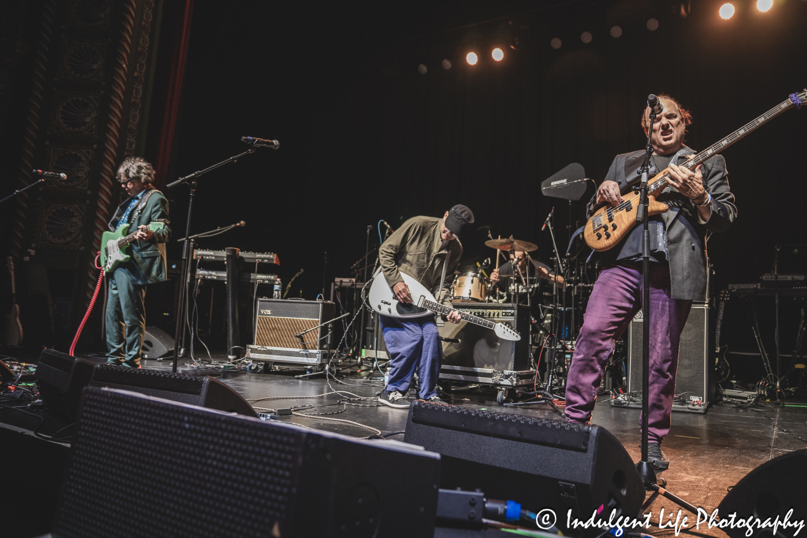 Eddie Muñoz of The Plimsouls and his band live in concert Uptown Theater in Kansas City, MO on July 7, 2024.