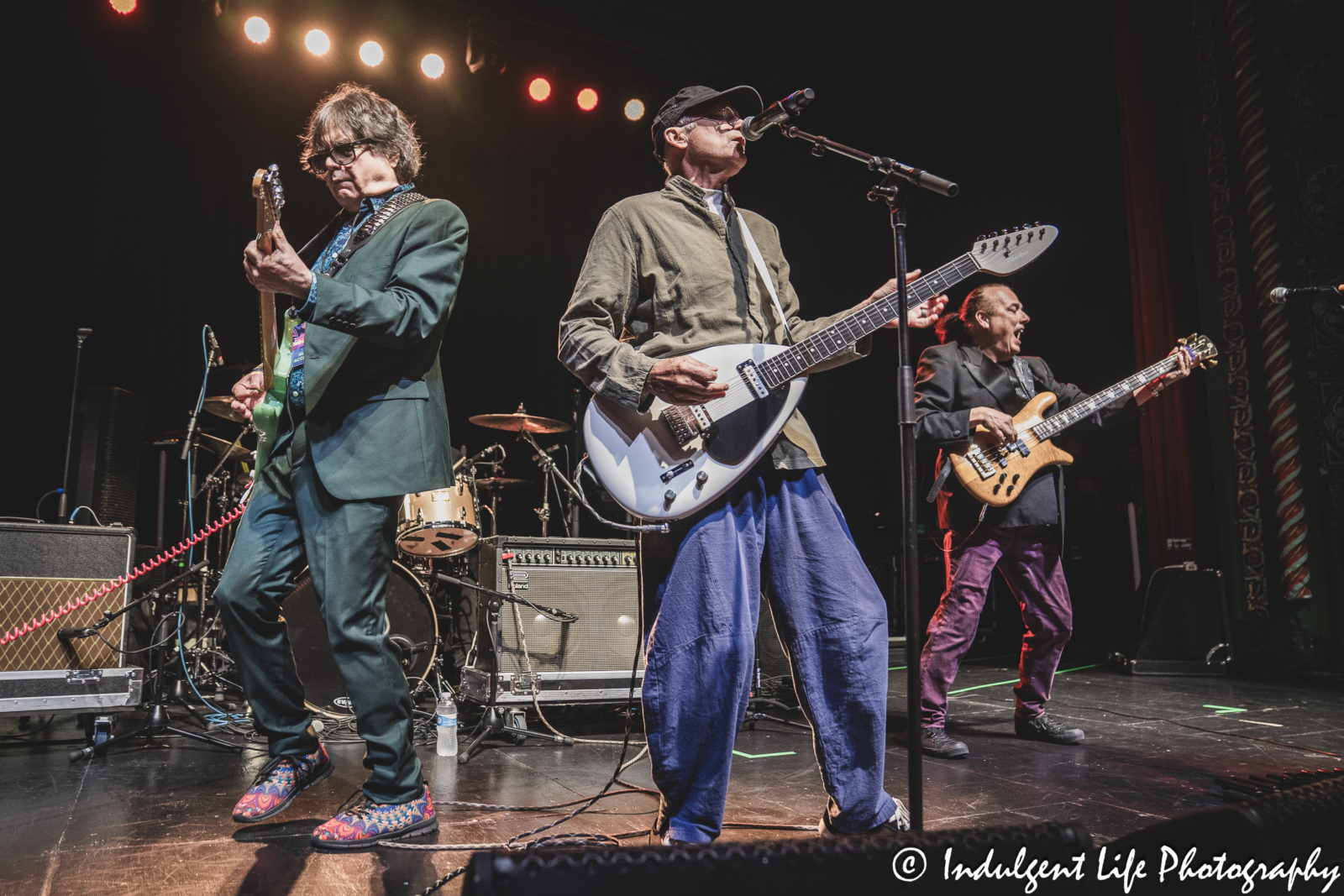 Eddie Muñoz of The Plimsouls and his band performing live at Uptown Theater in Kansas City, MO on July 7, 2024.