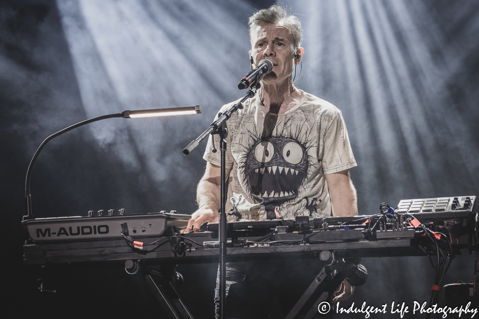 Thomas Dolby performing "Hyperactive!" live at Uptown Theater in Kansas City, MO on July 7, 2024.