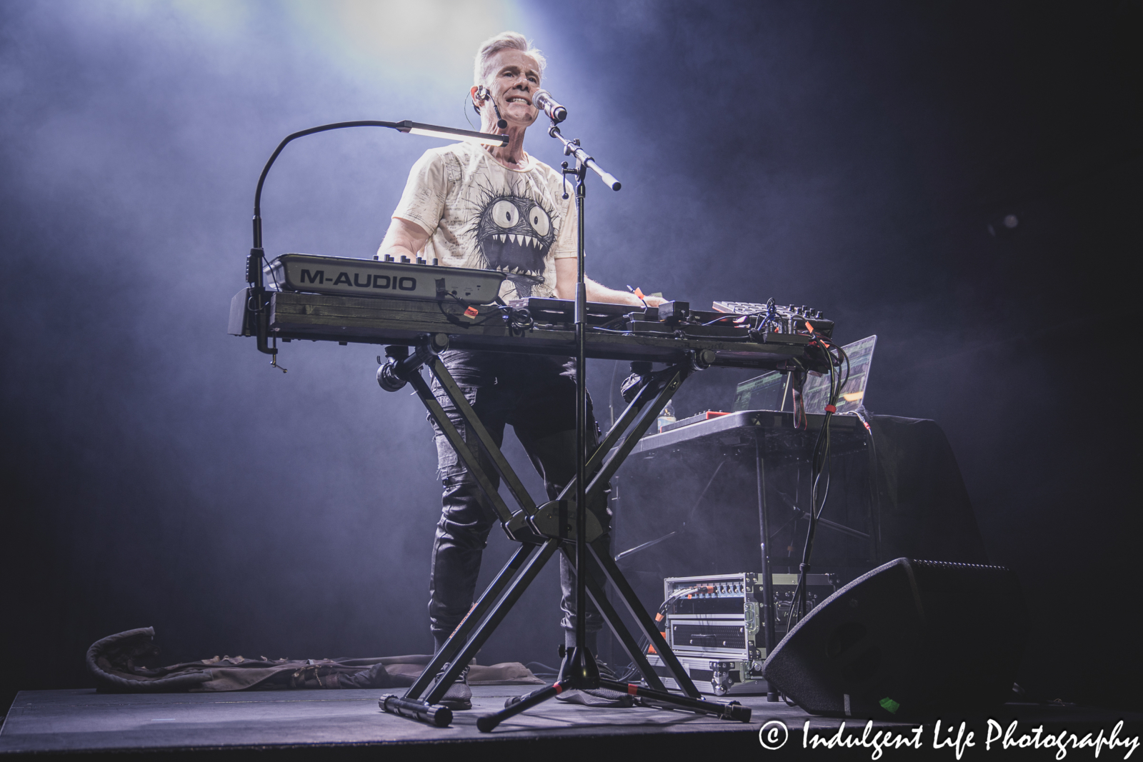 Thomas Dolby live in concert at Uptown Theater performing "Hyperactive!" in Kansas City, MO on July 7, 2024.